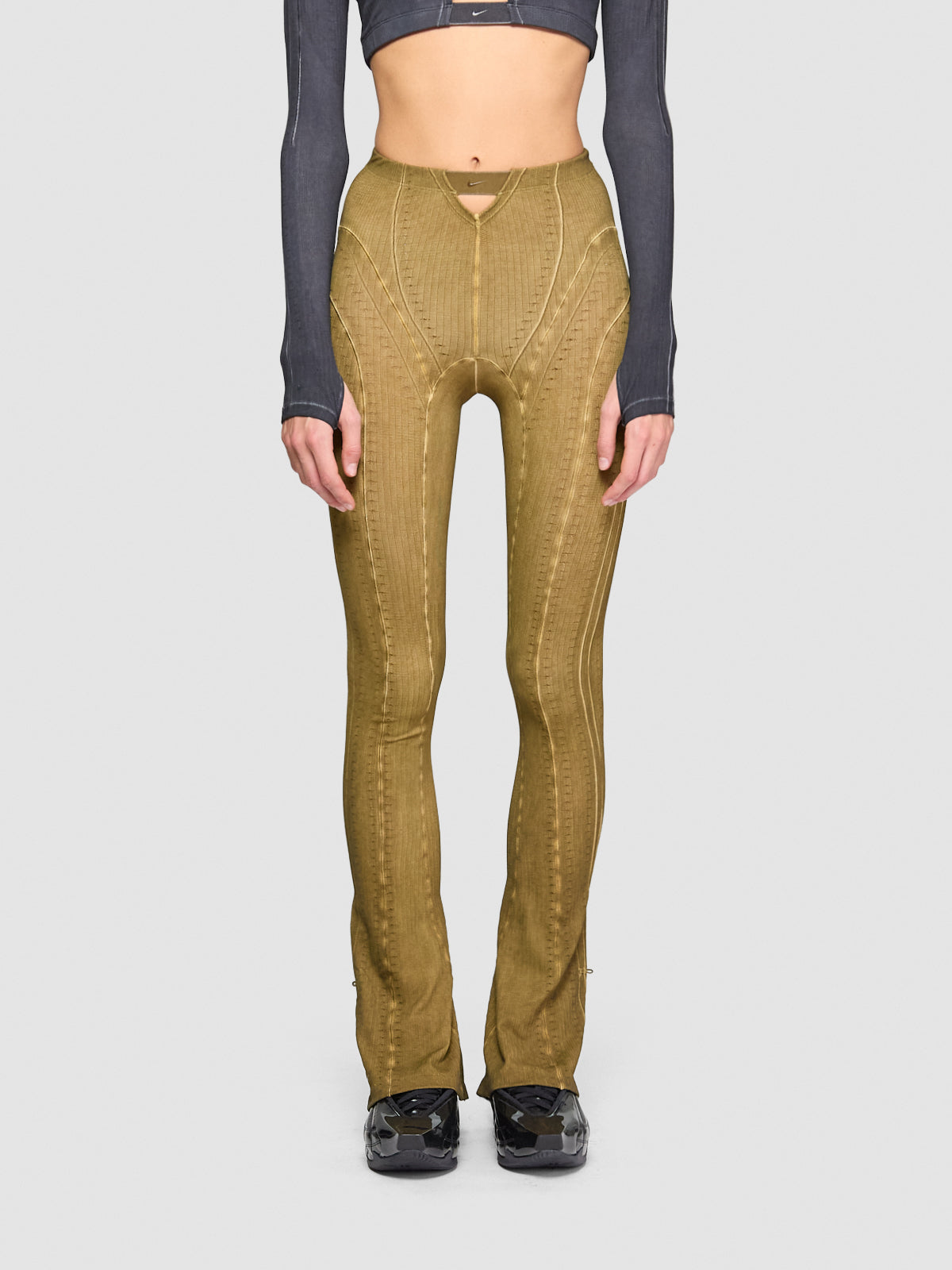 x KNWLS Ghost Trousers in Olive Flak