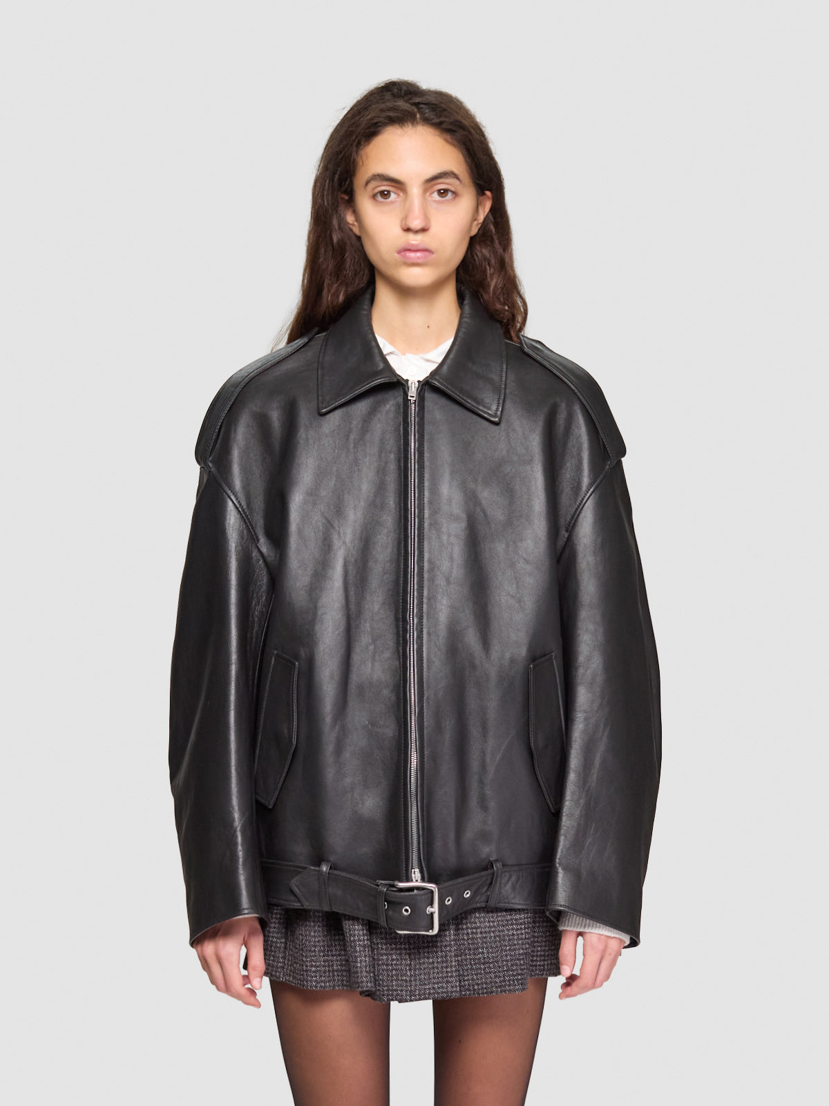 Leather Jacket in Black