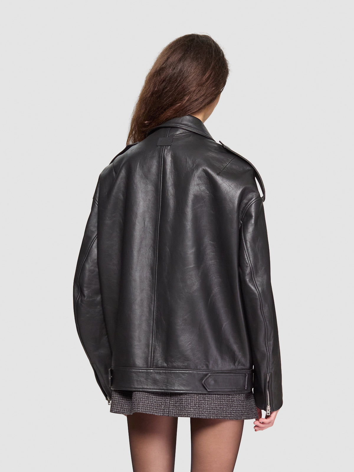 Leather Jacket in Black