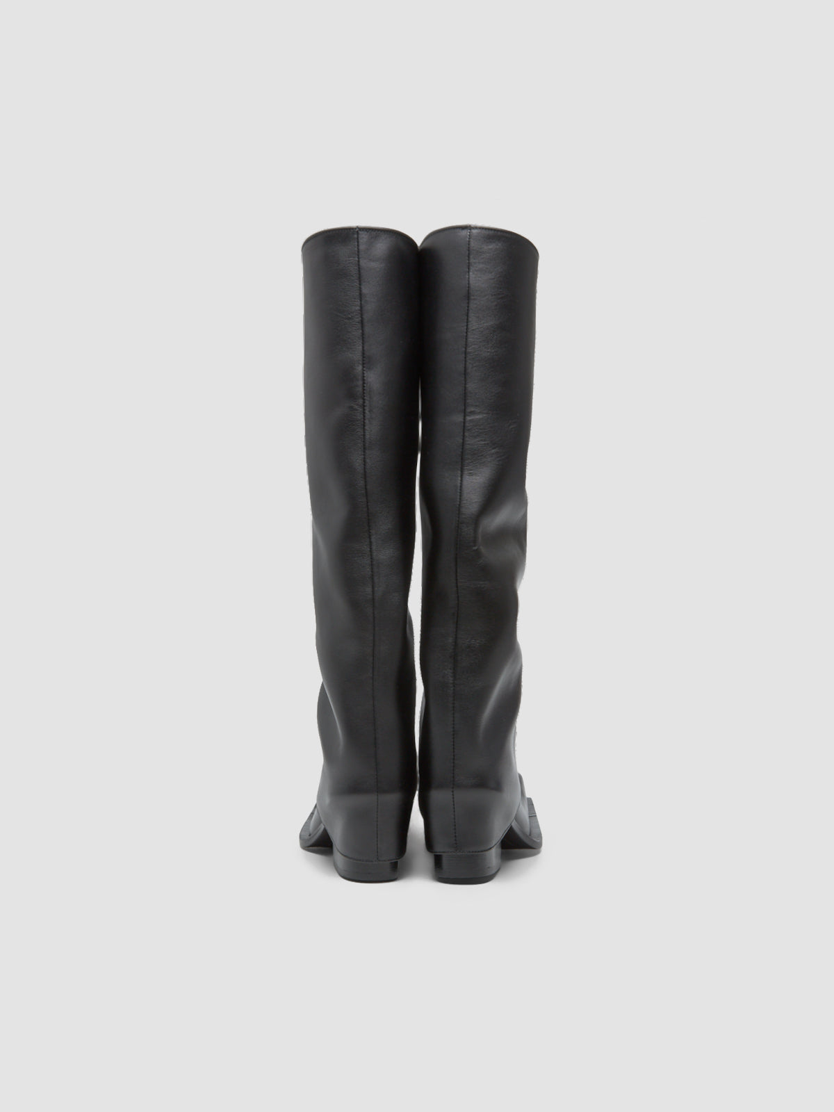 Havva Chunky Heel Trouser Boots in Black