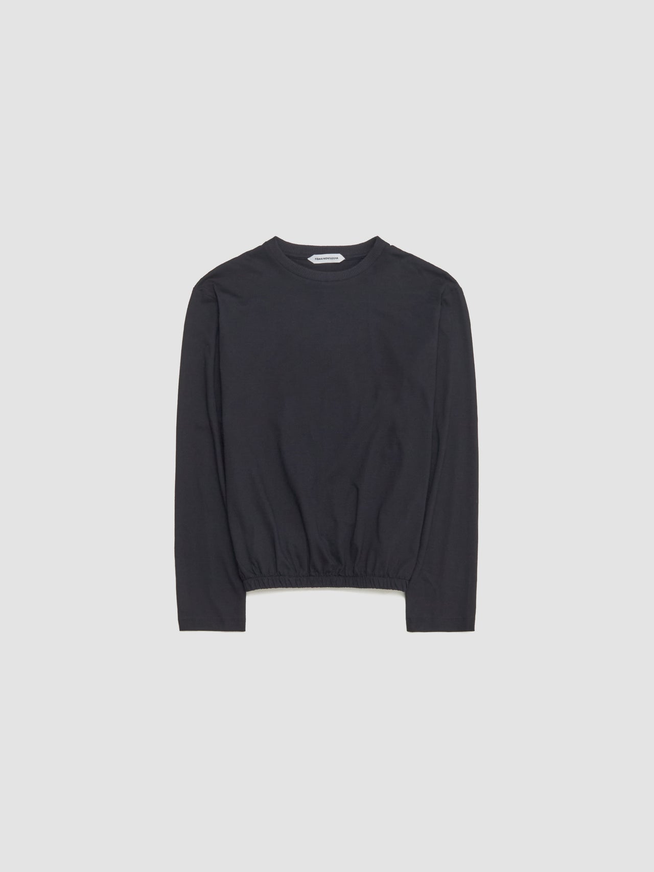 Olli Long Sleeve Top in Black