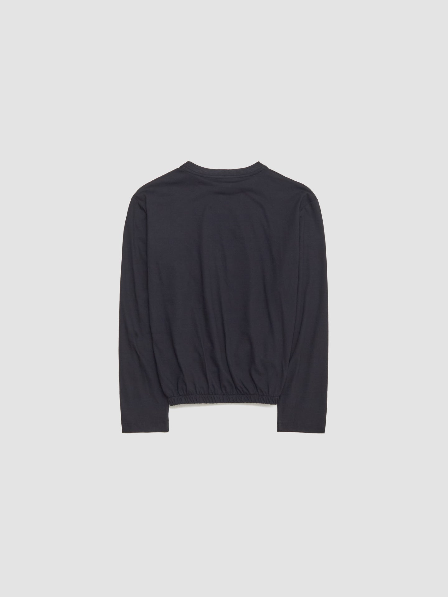 Olli Long Sleeve Top in Black