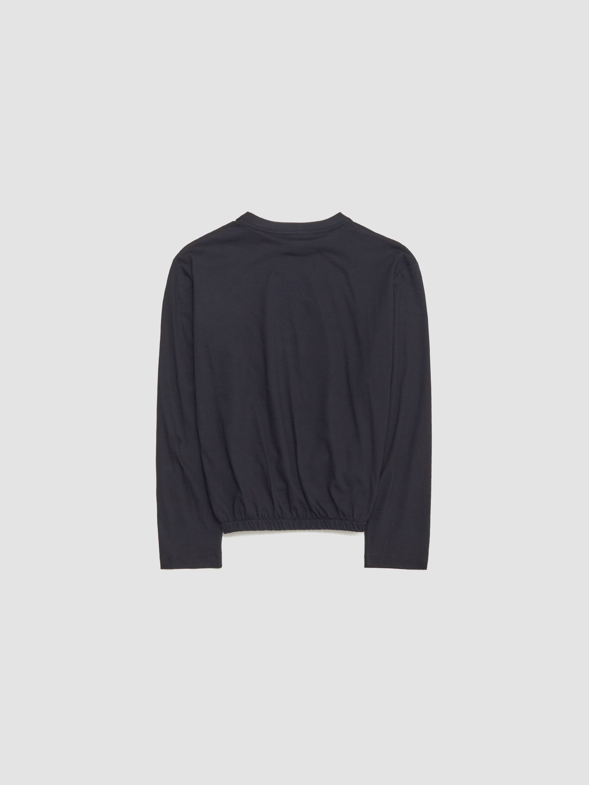Olli Long Sleeve Top in Black