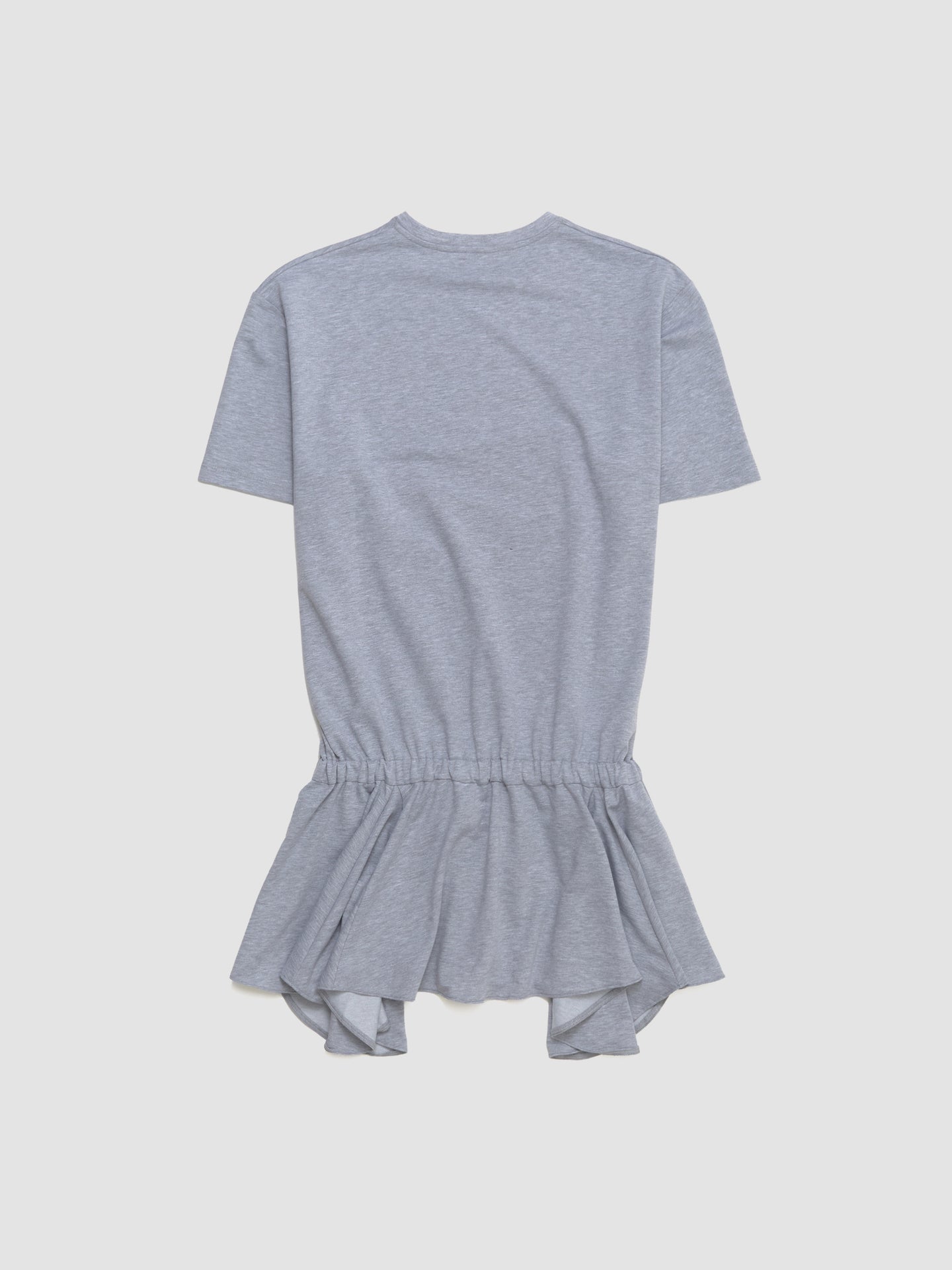 Rhea T-Shirt Dress in Grey Melange