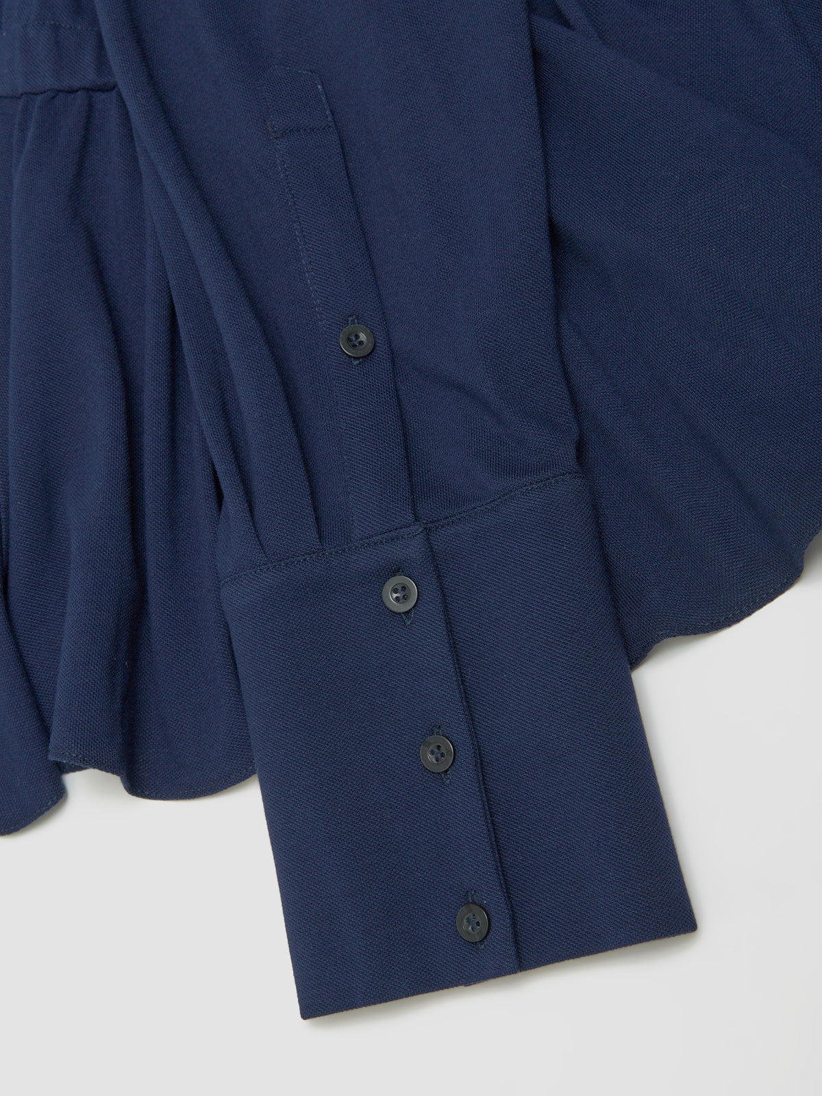 Leni Polo Dress in Midnight Blue