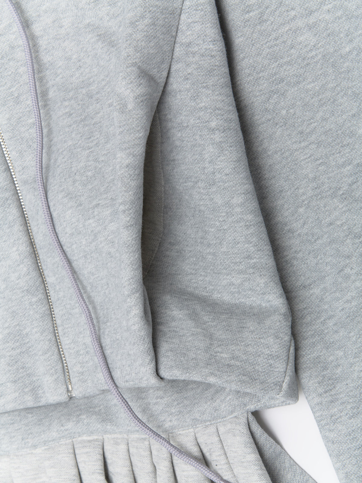 Lotte Hoodie in Grey Melange