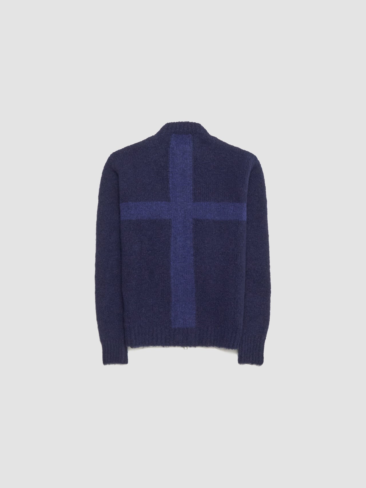 Cruz Zipped B Sweater in Blue
