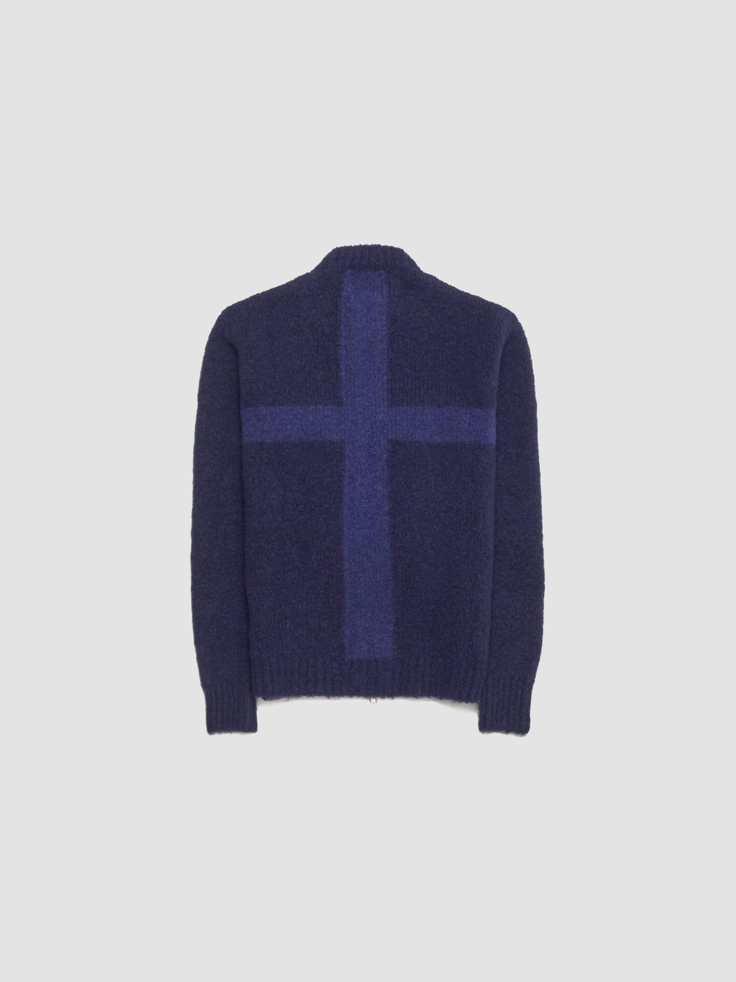 Cruz Zipped B Sweater in Blue