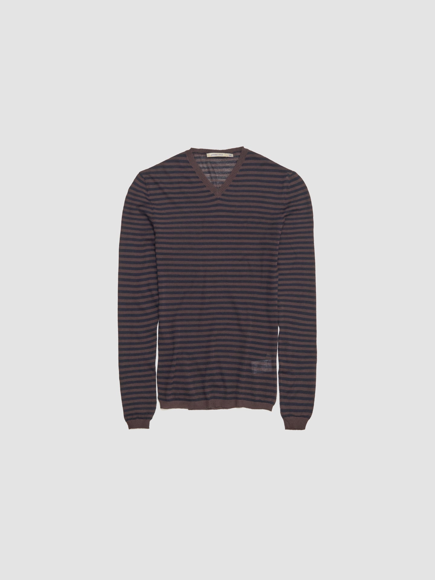 Iglú V-Neck Sweater in Brown
