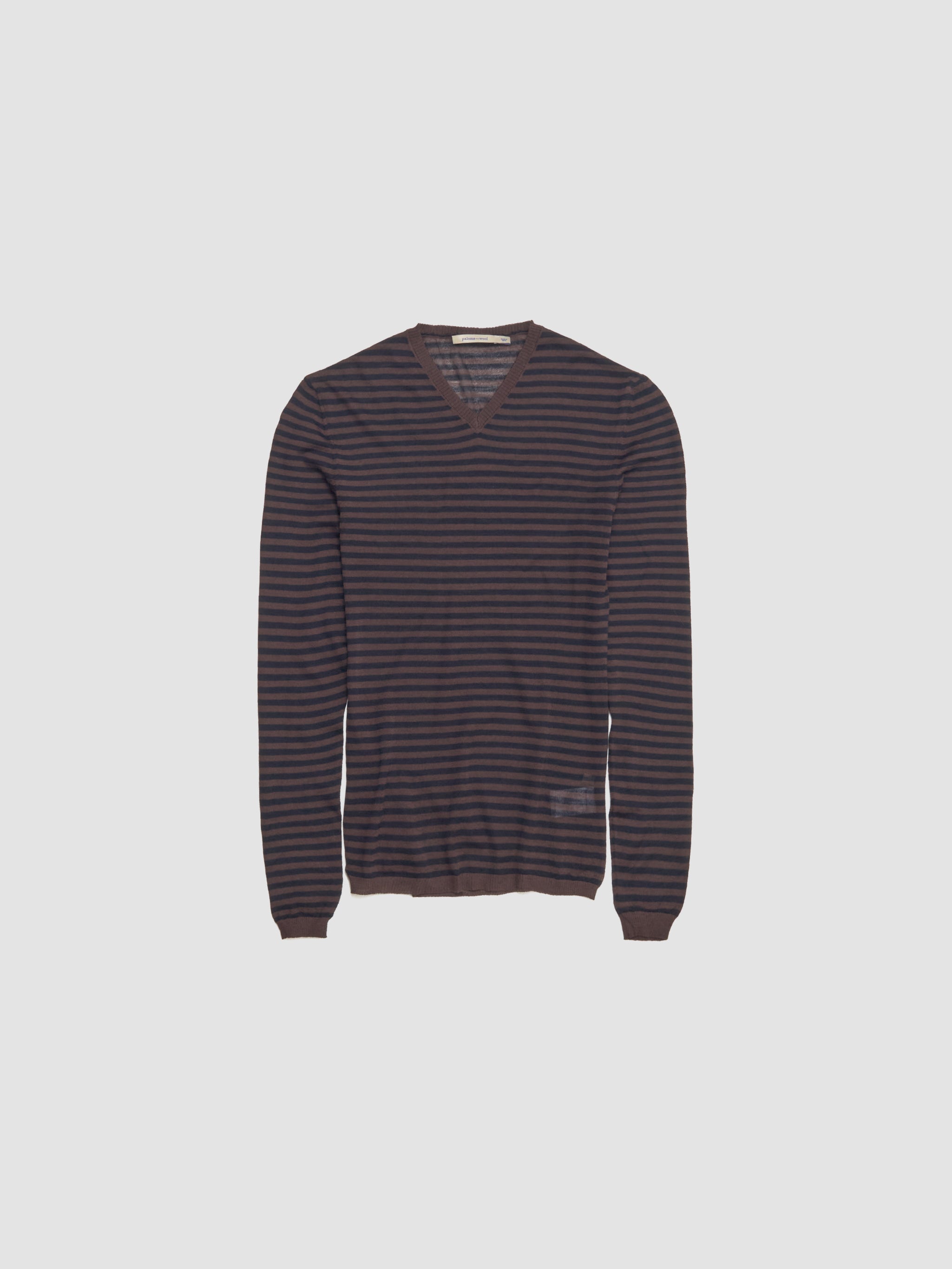 Iglú V-Neck Sweater in Brown