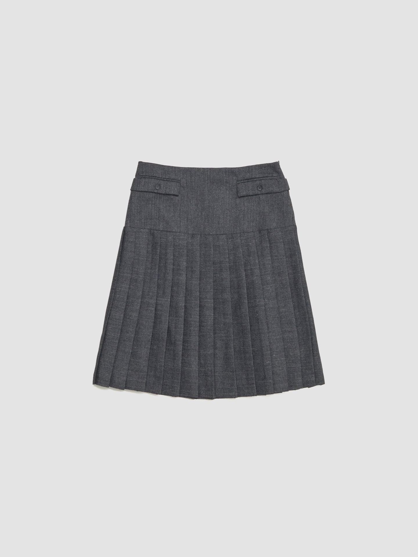 Plugin Midi Skirt in Grey