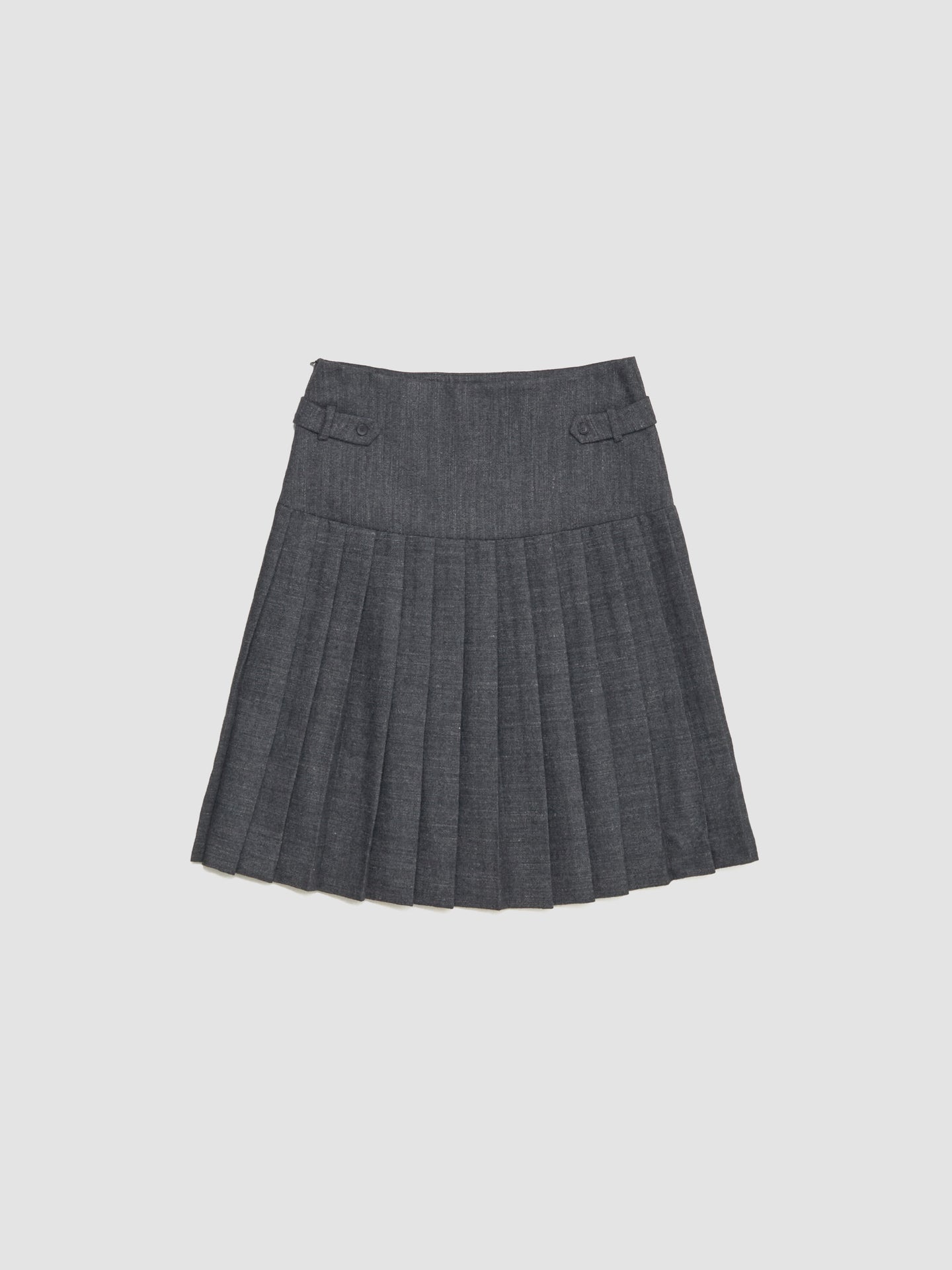 Plugin Midi Skirt in Grey