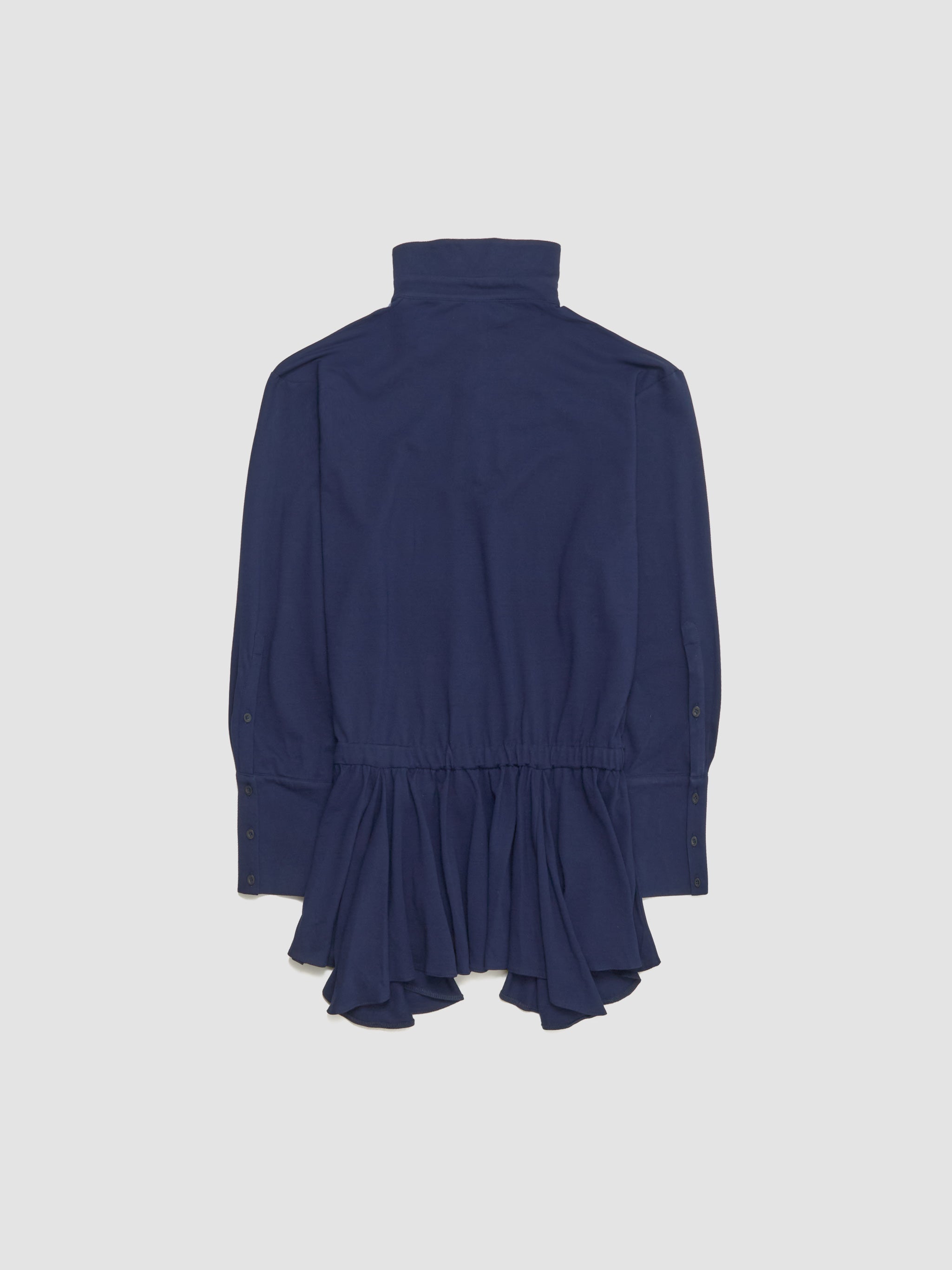 Leni Polo Dress in Midnight Blue