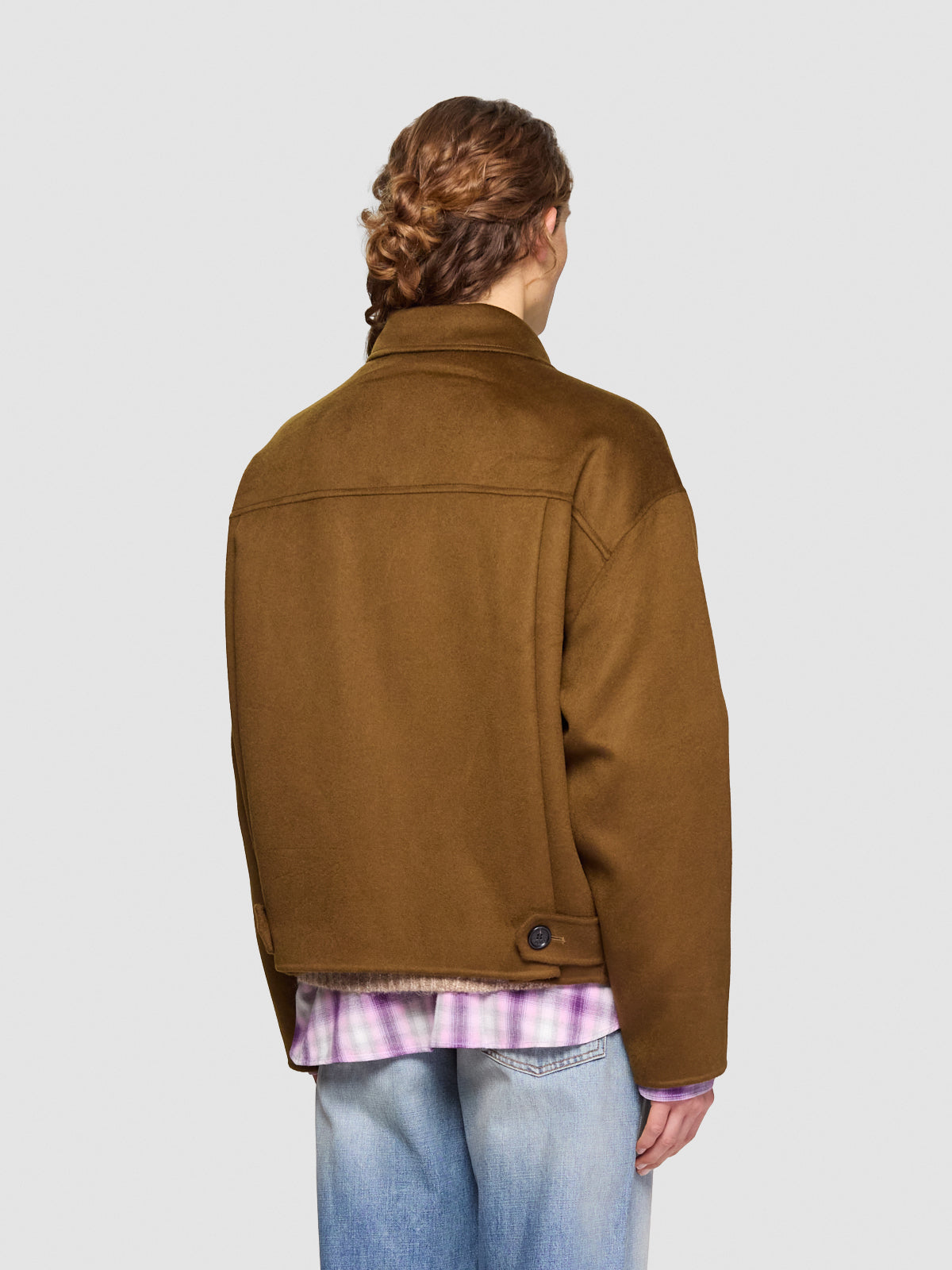 Jacket in Olive Green