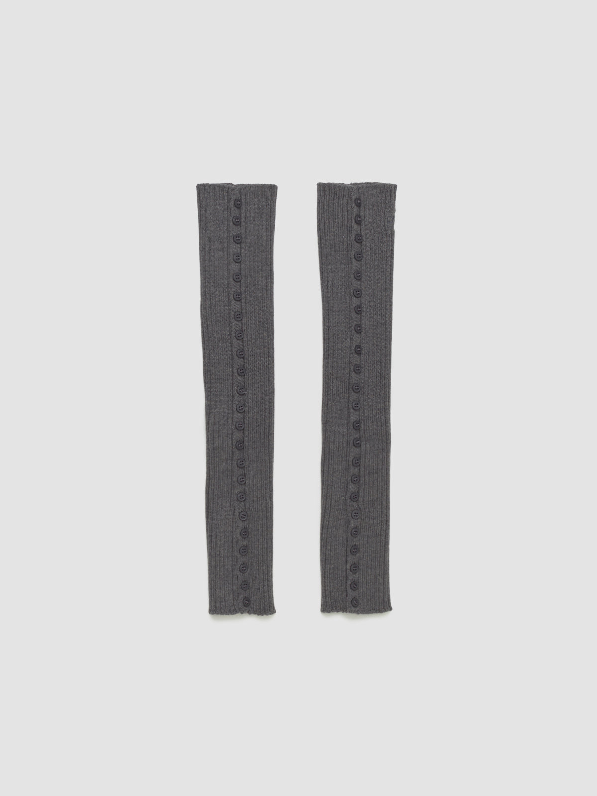 Prior Knitted Leg Warmers in Grey