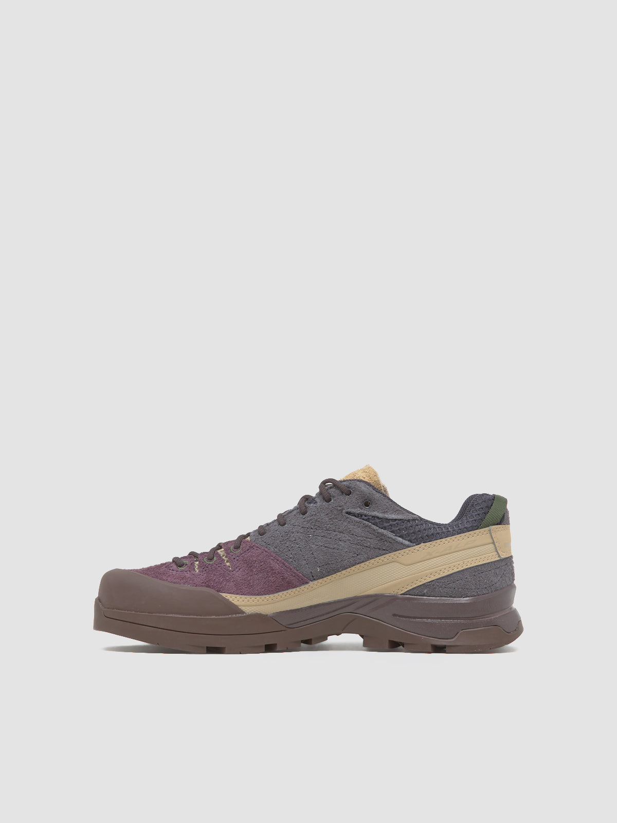 X-ALP SUEDE Sneaker in Plum & Nine Iron