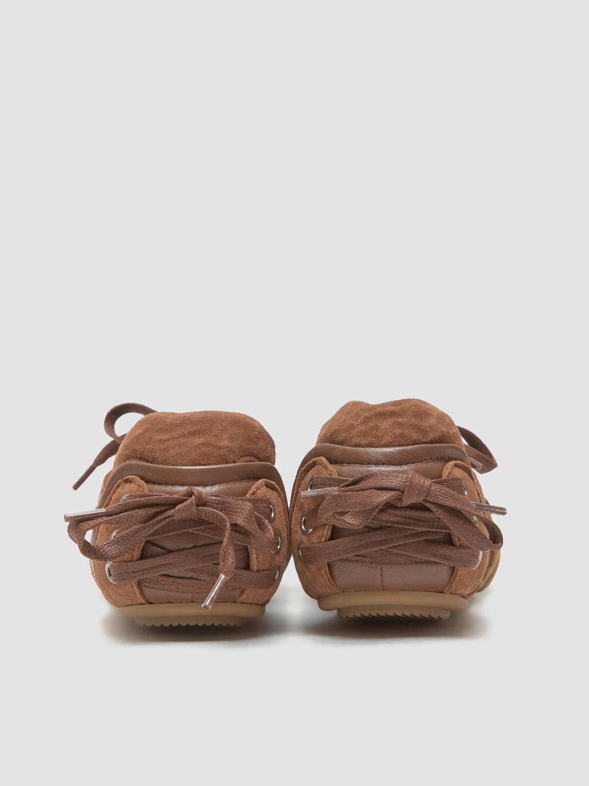 Lace-Up Shoes in Brown