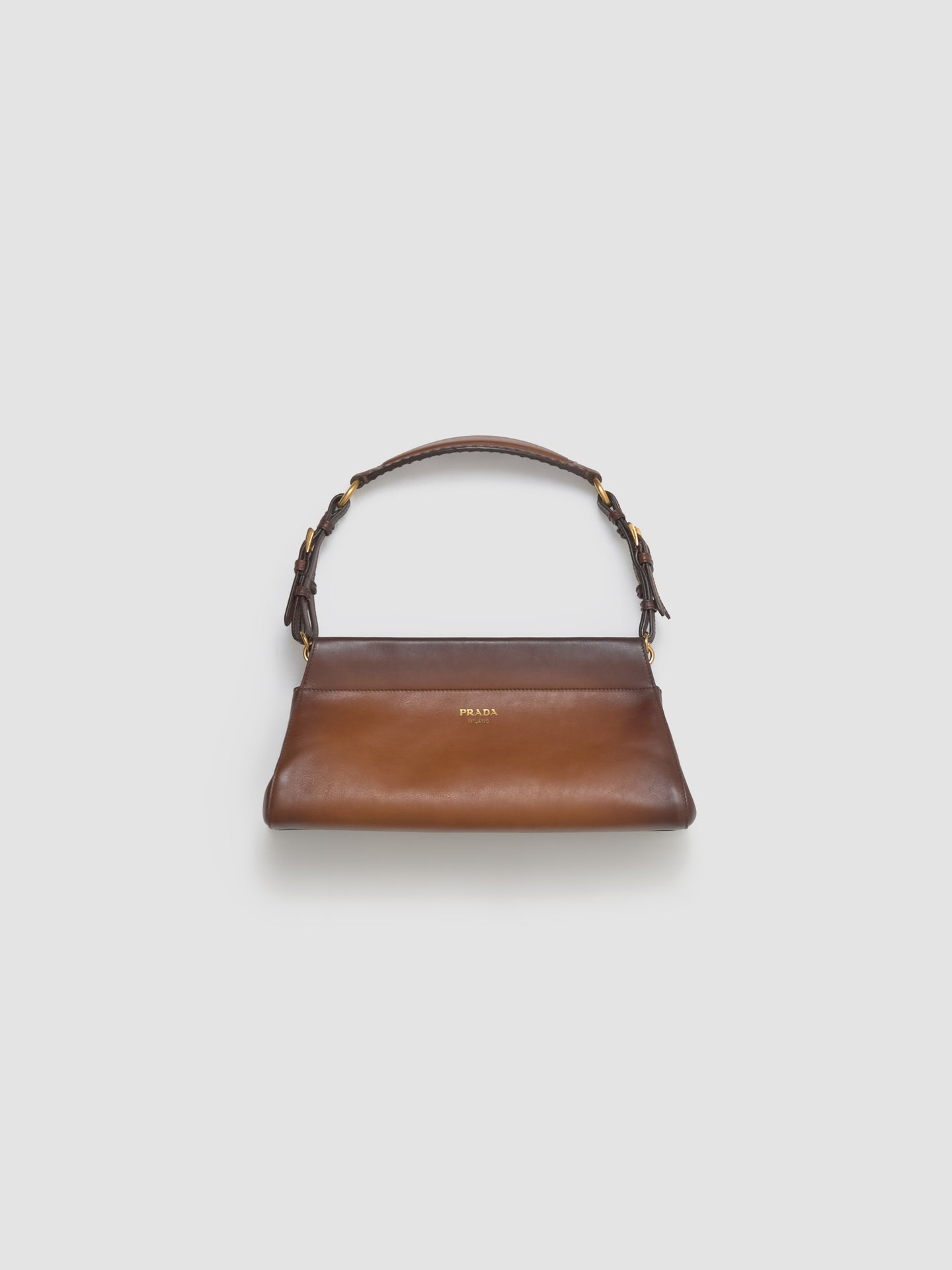 Enchaîné Medium Leather Bag in Cognac