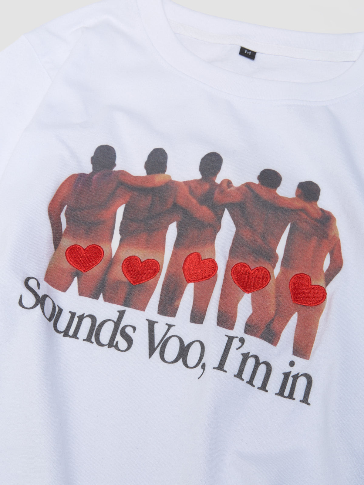 x Carne Bollente Sounds Voo, I'm In T-Shirt in White