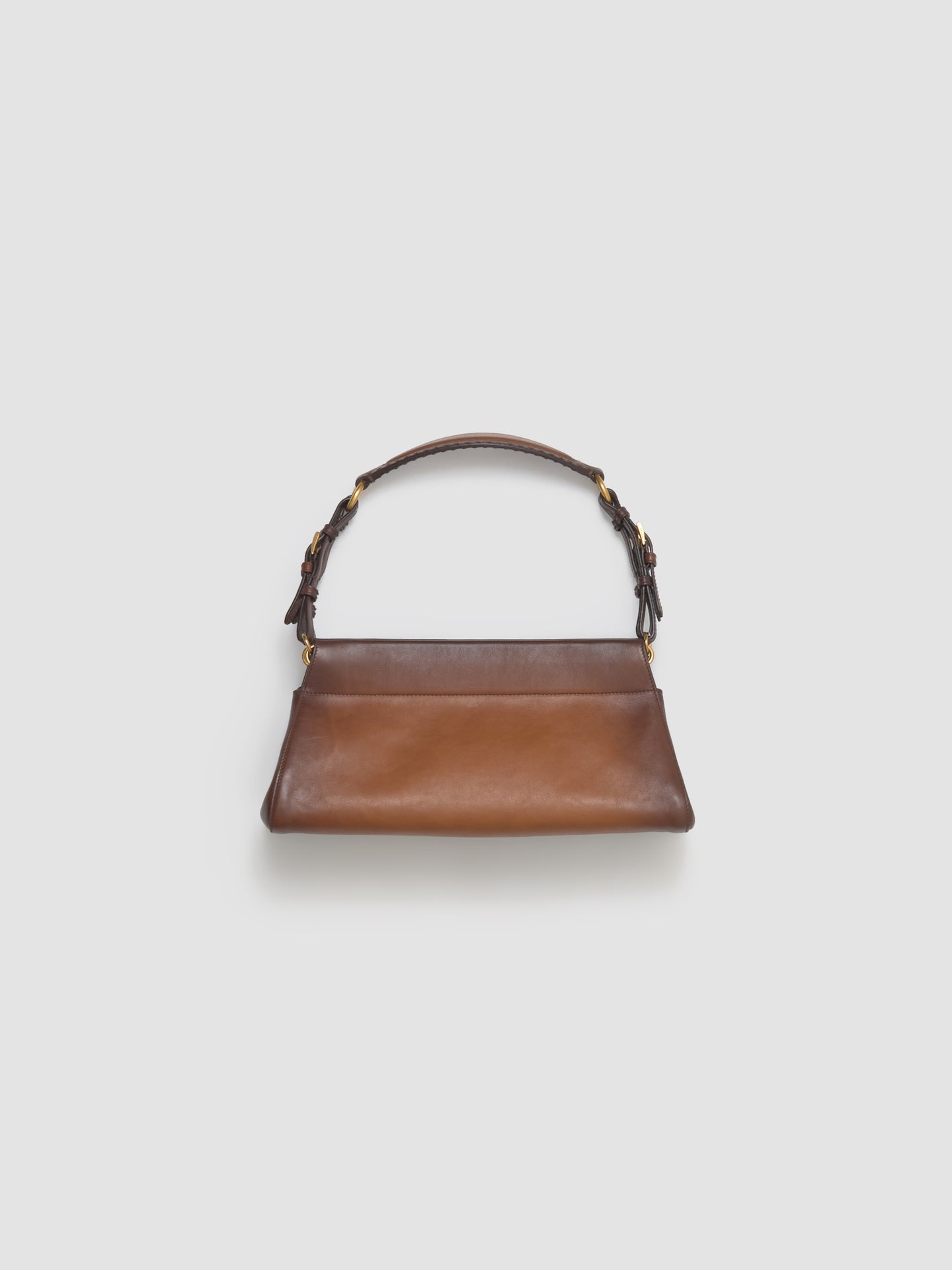 Enchaîné Medium Leather Bag in Cognac
