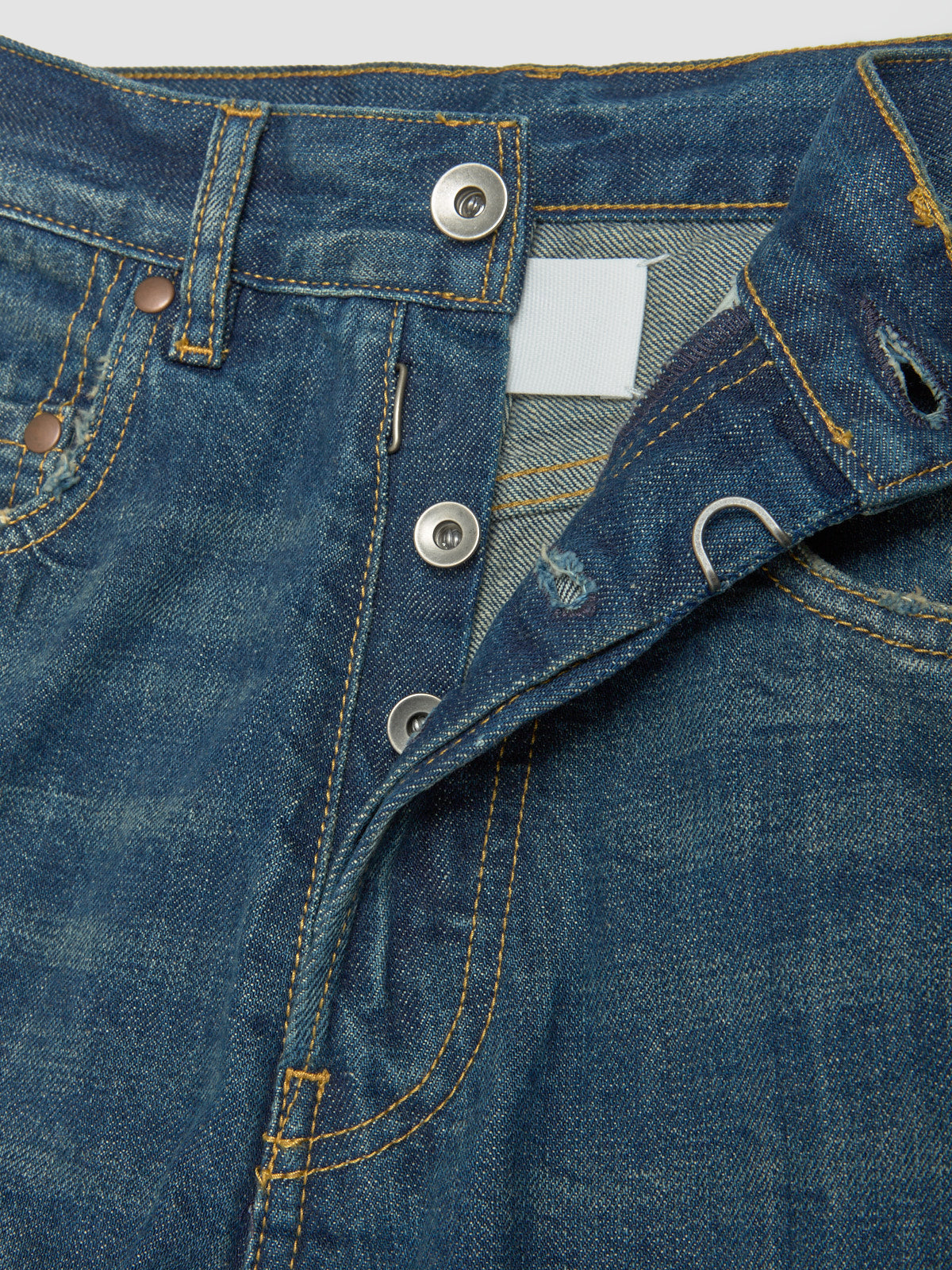 5-Pocket Jeans in Blue Wash