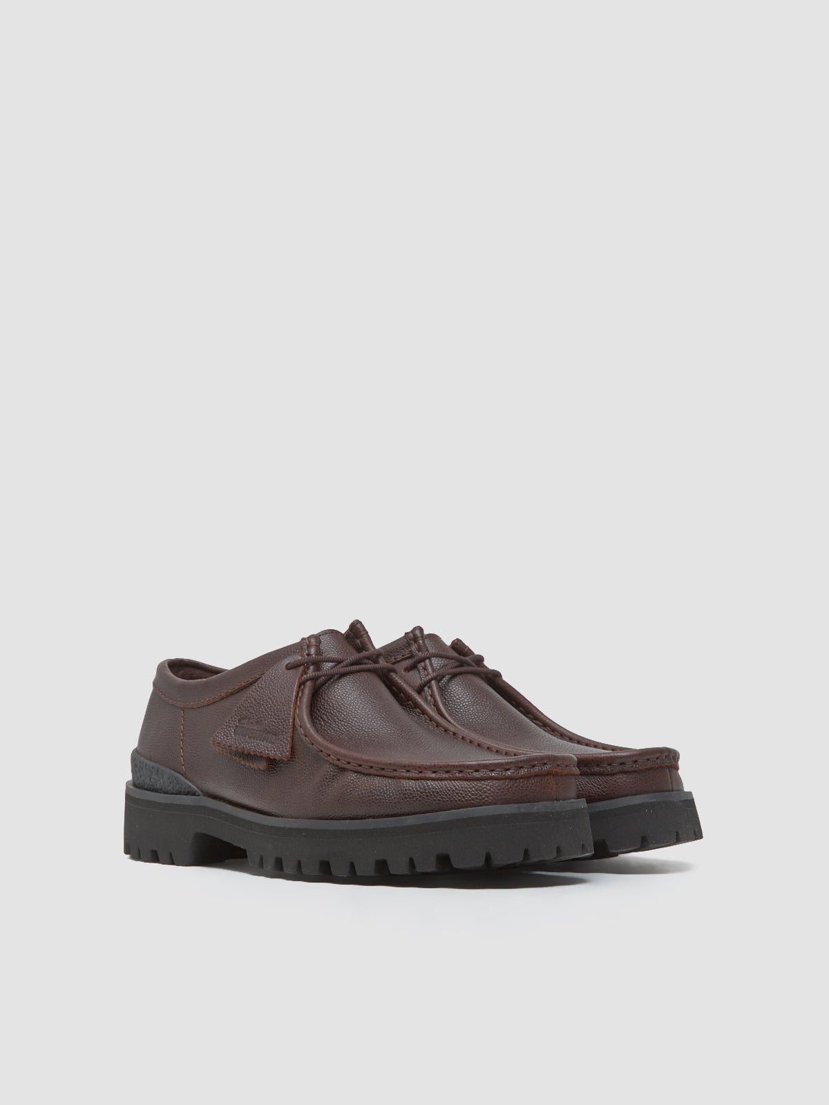 Walla Yukoner Shoes in Brown Scotch Grain