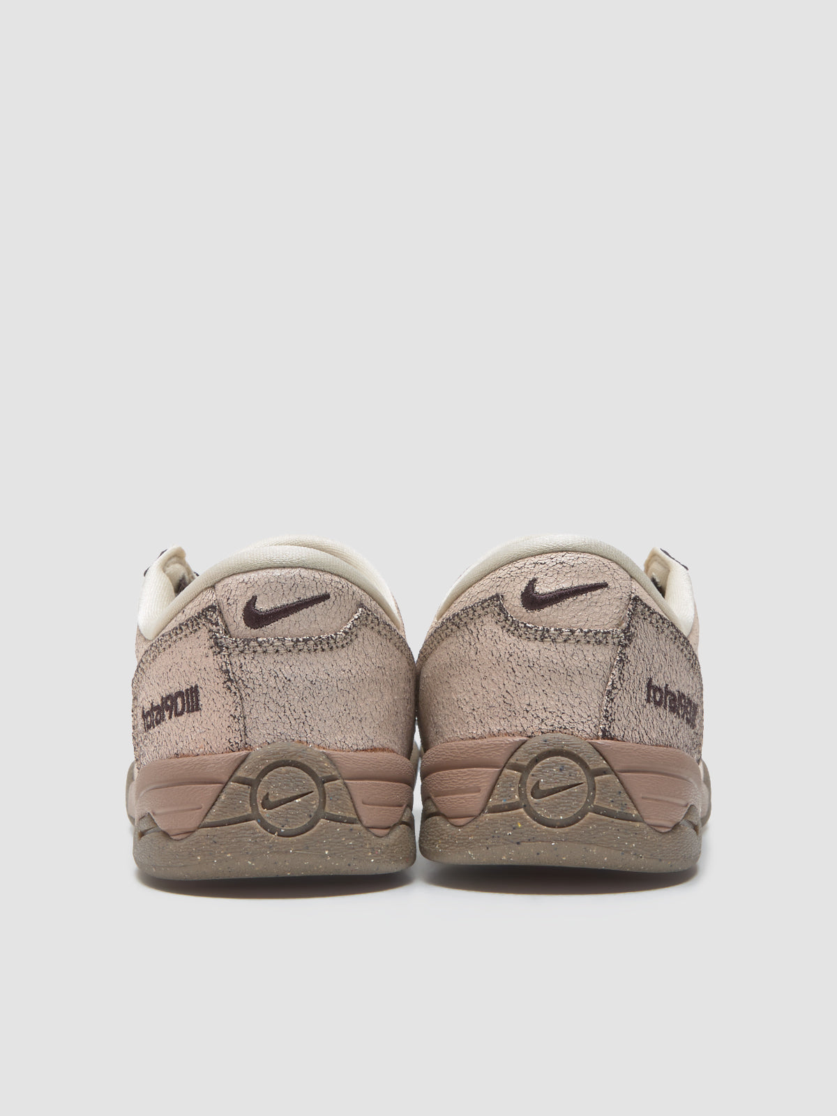 Total 90 PRM Sneaker in Pearl White & Shadow Brown