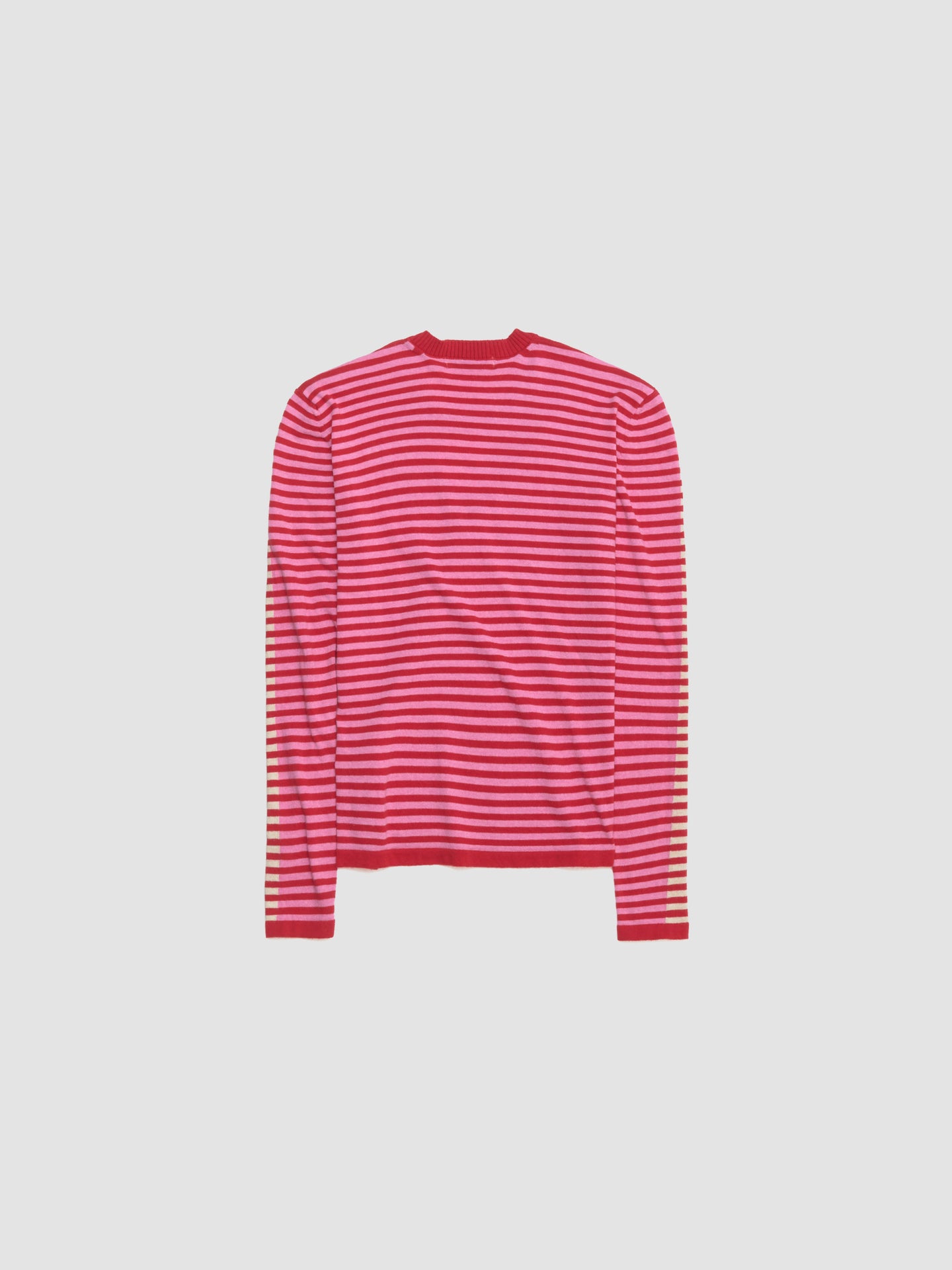 Diego Stripes Jumper in Pink & Red
