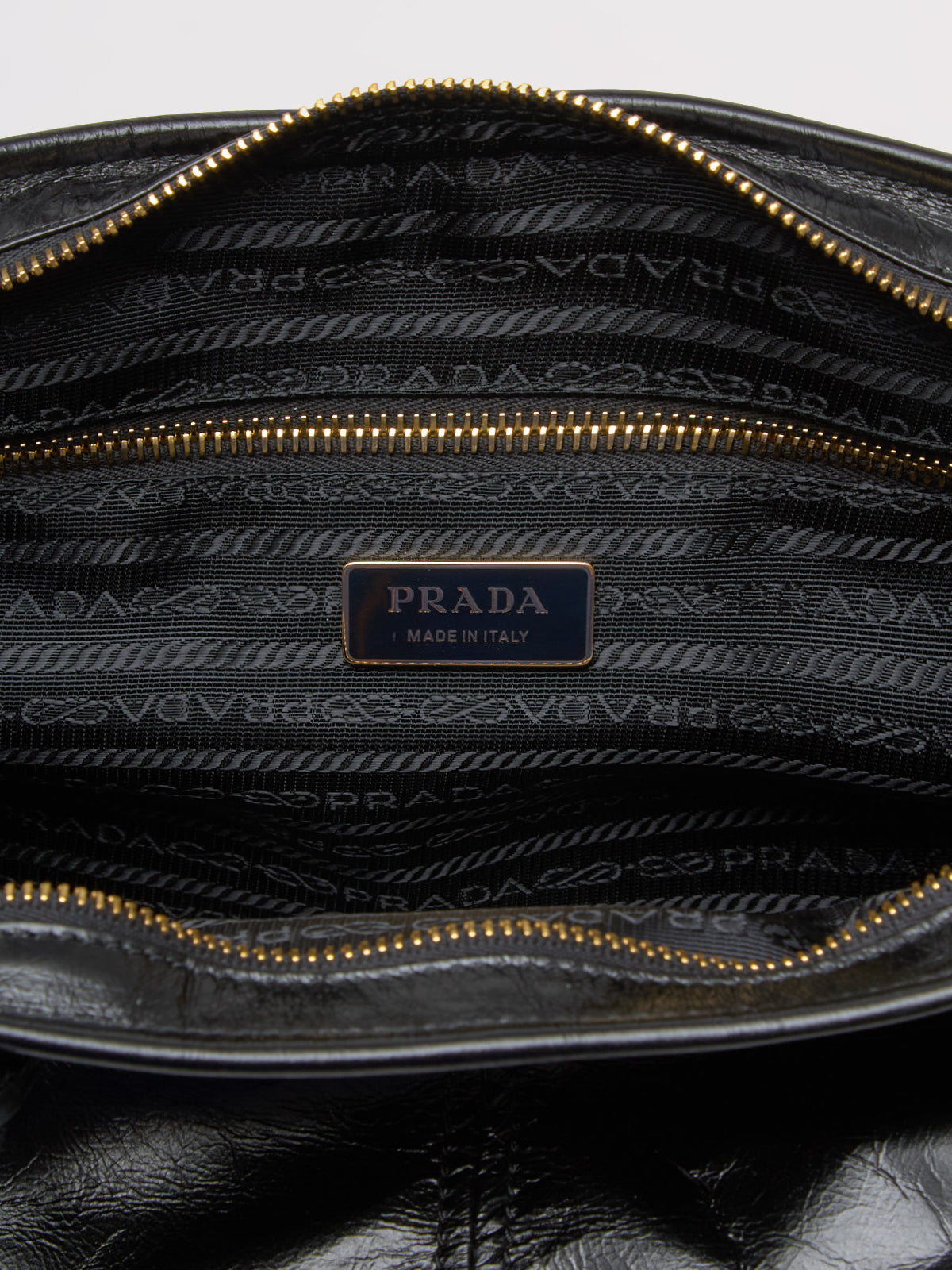 Bonnie Large Leather Handbag in Black