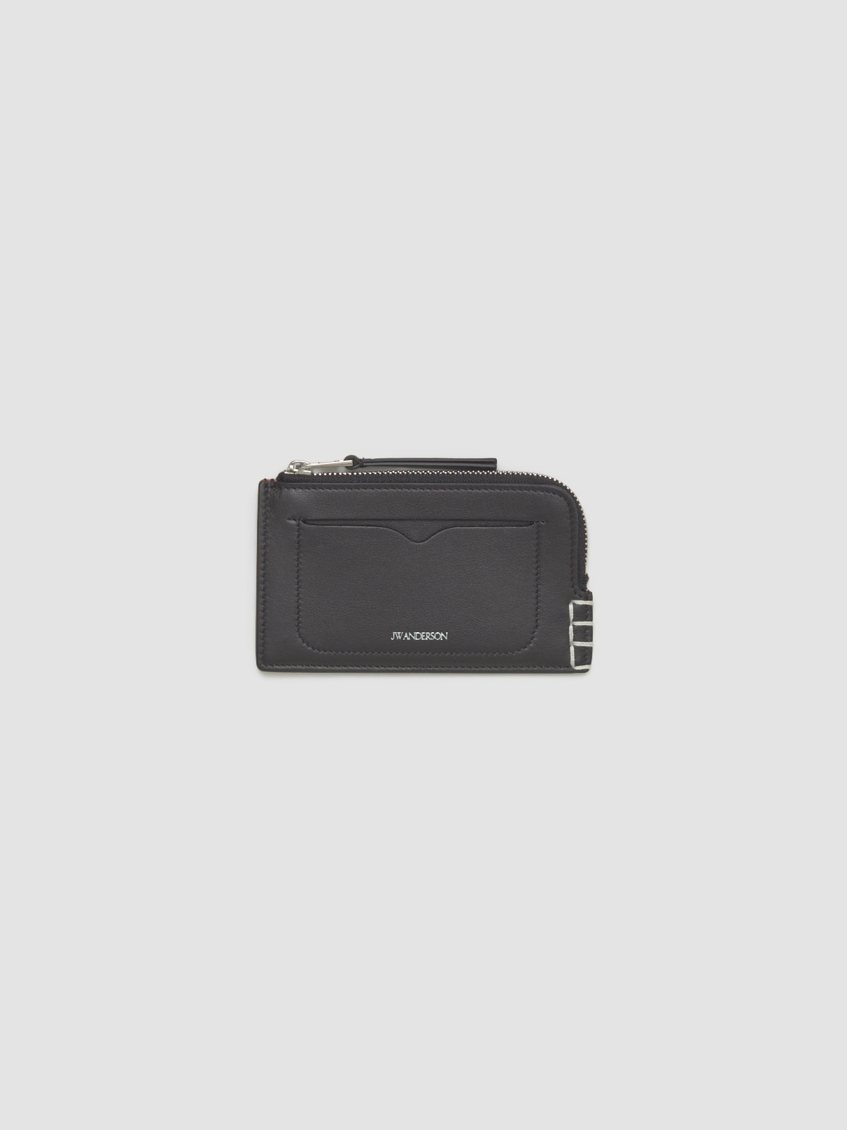 Loafer Zip Wallet in Black
