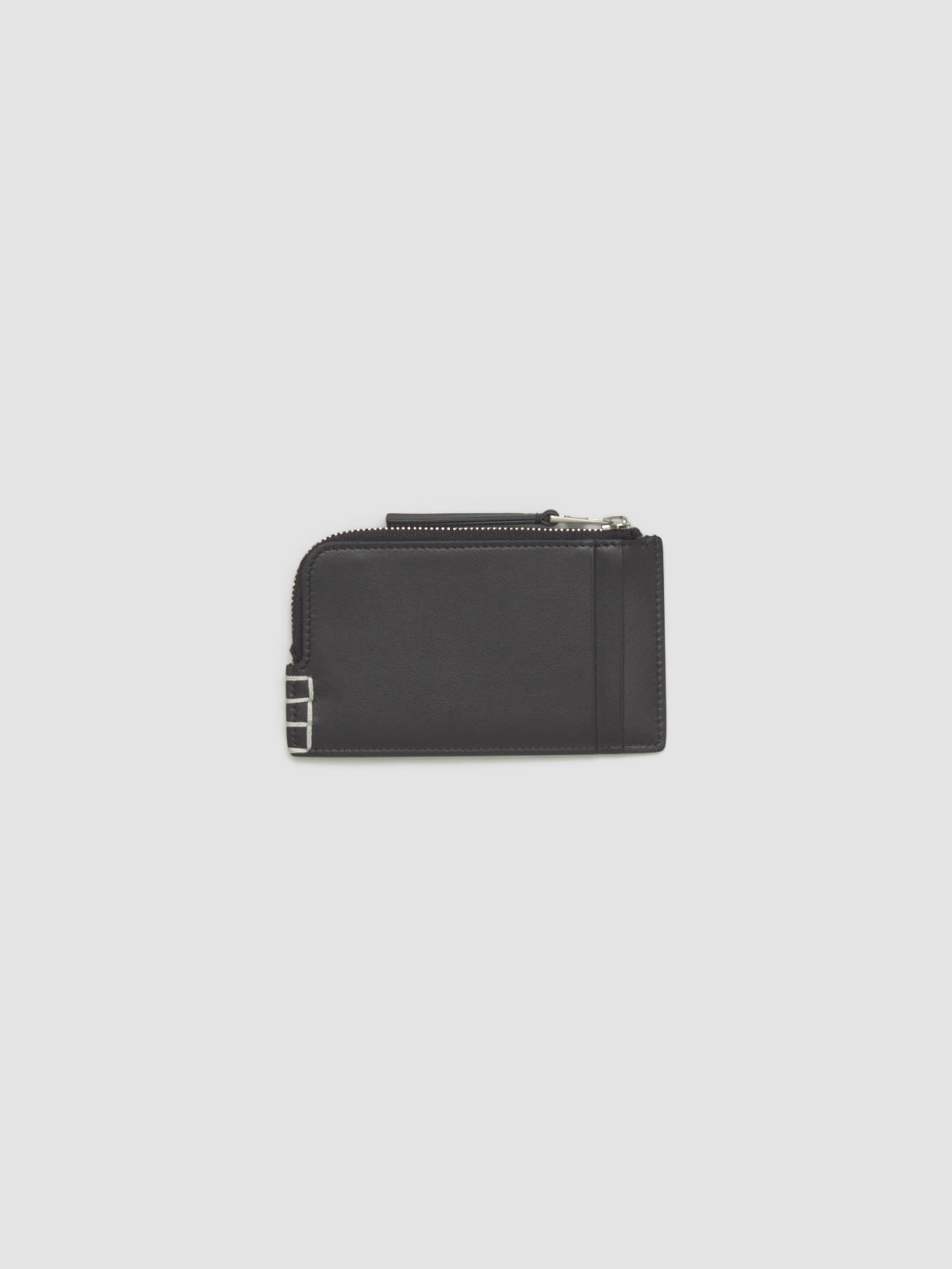 Loafer Zip Wallet in Black