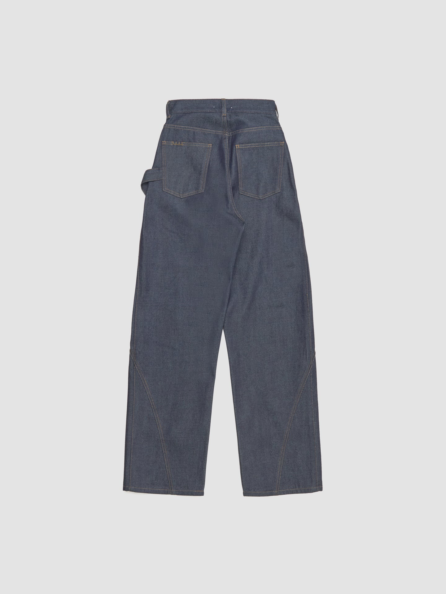 Twisted Workwear Jeans in Indigo