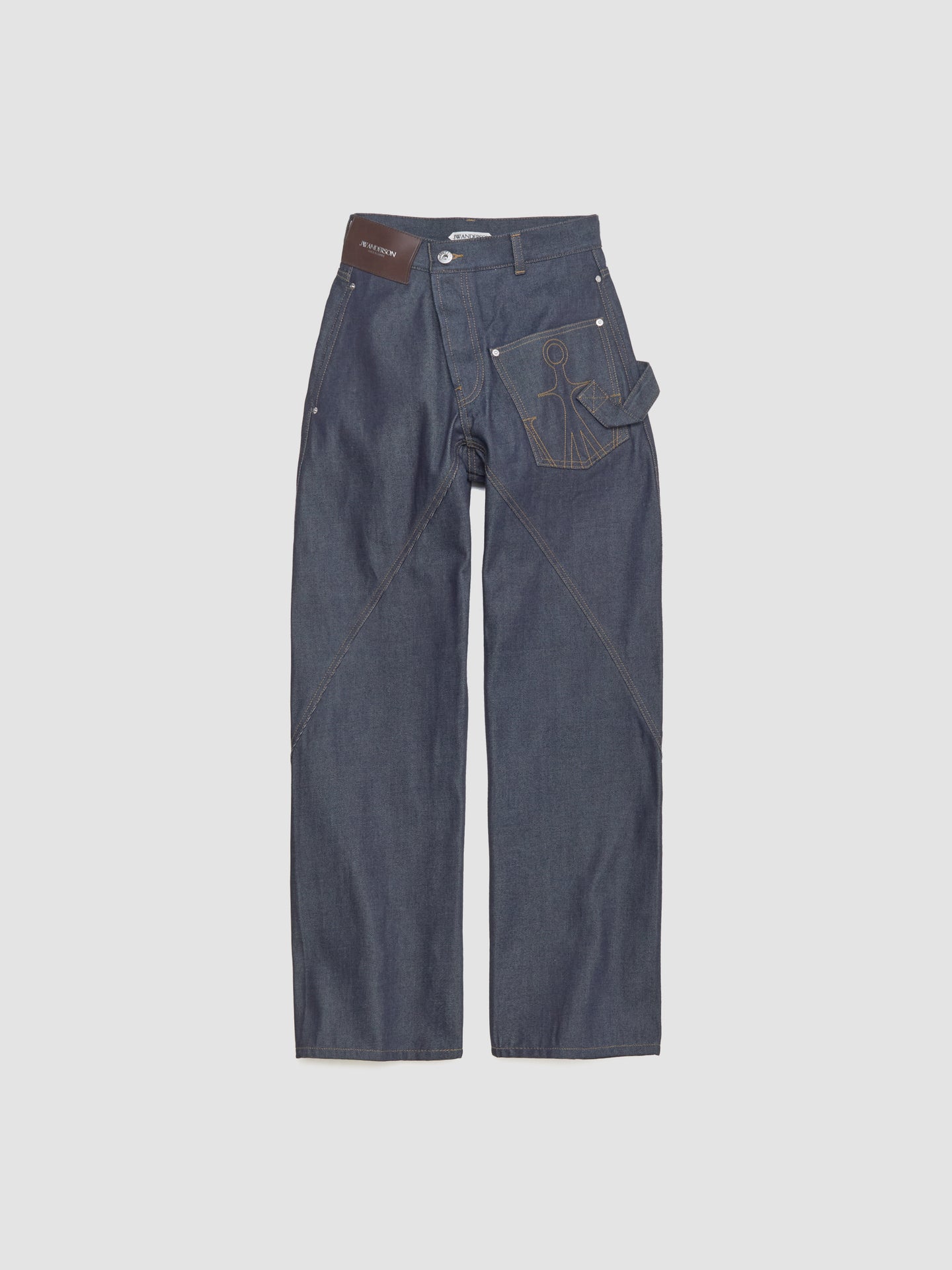 Twisted Workwear Jeans in Indigo