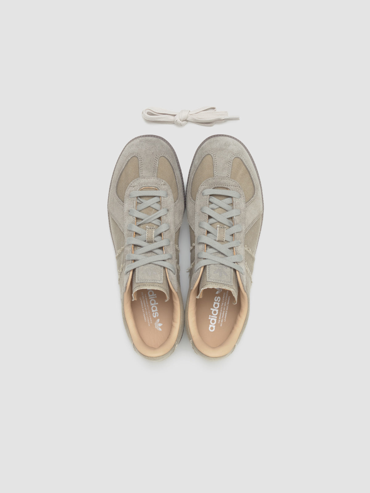 BW Army Sneaker in Silver Pebble & Brown