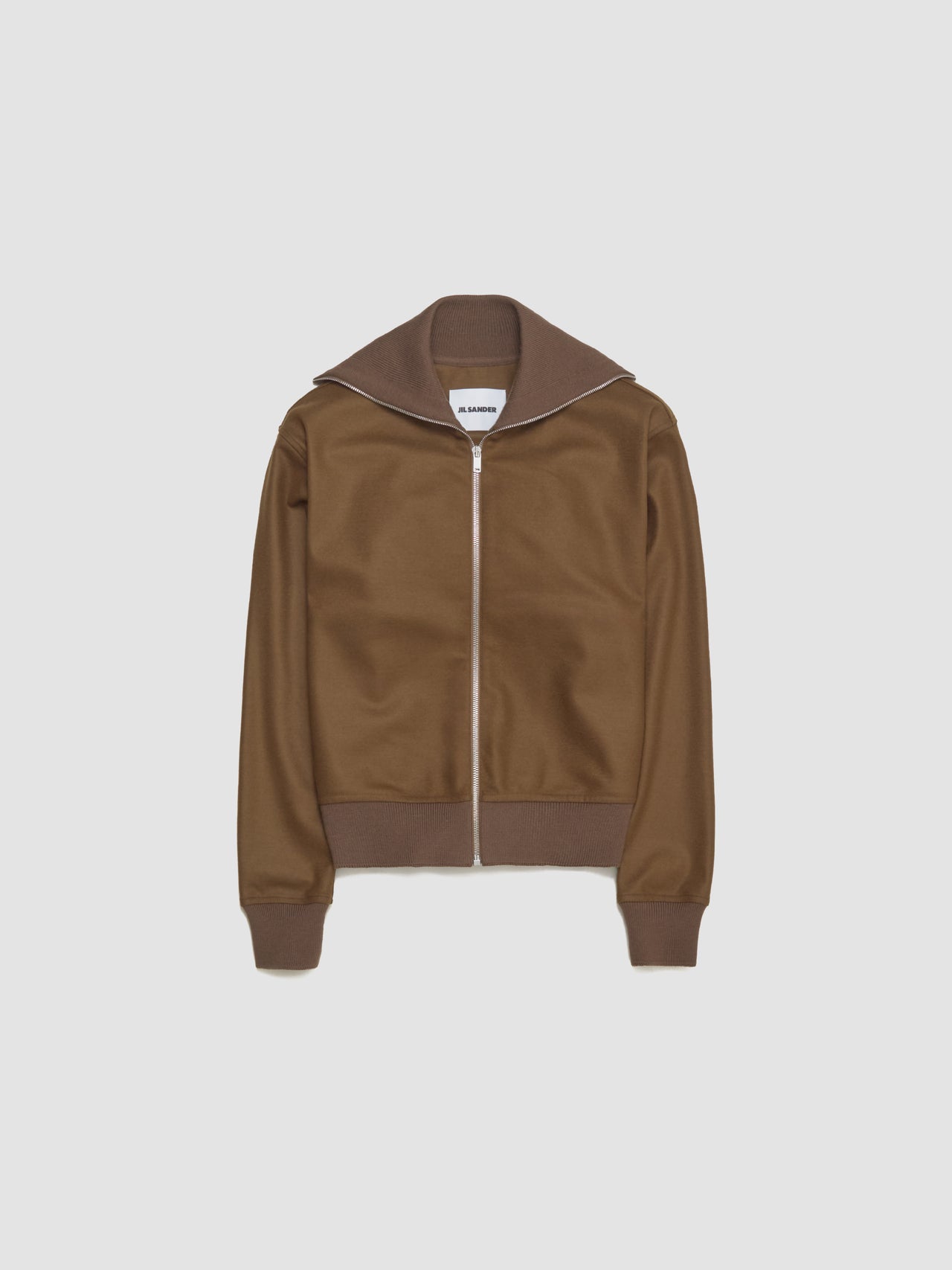 Zip-Up Sweatshirt in Cinnamon