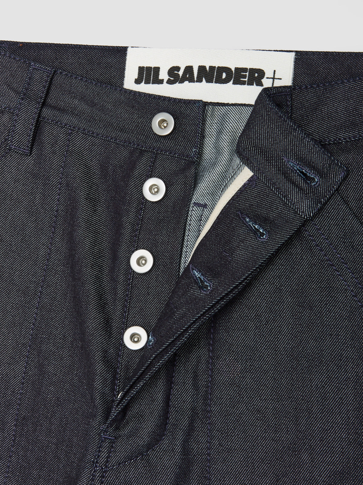 Denim Trousers in Magnet