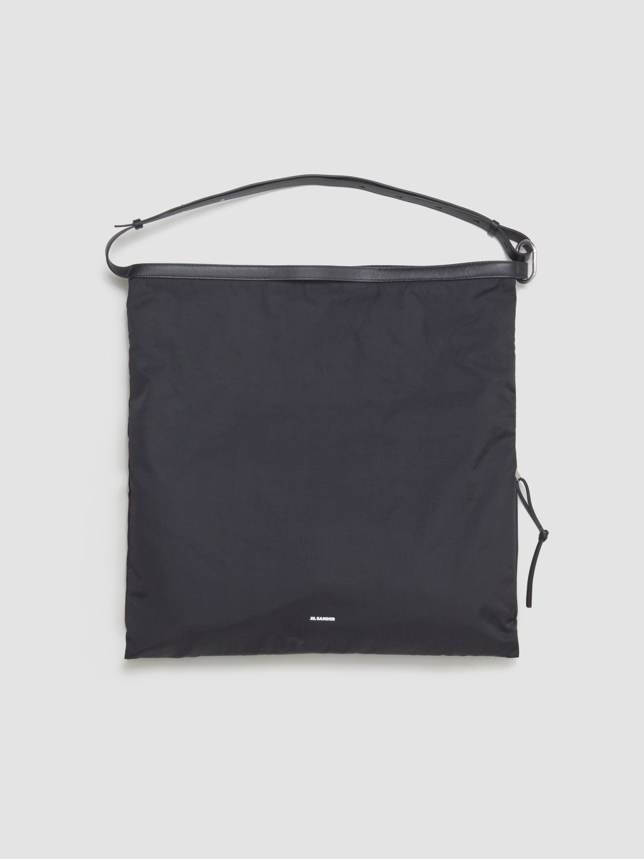 Soft Rolled Hobo in Black