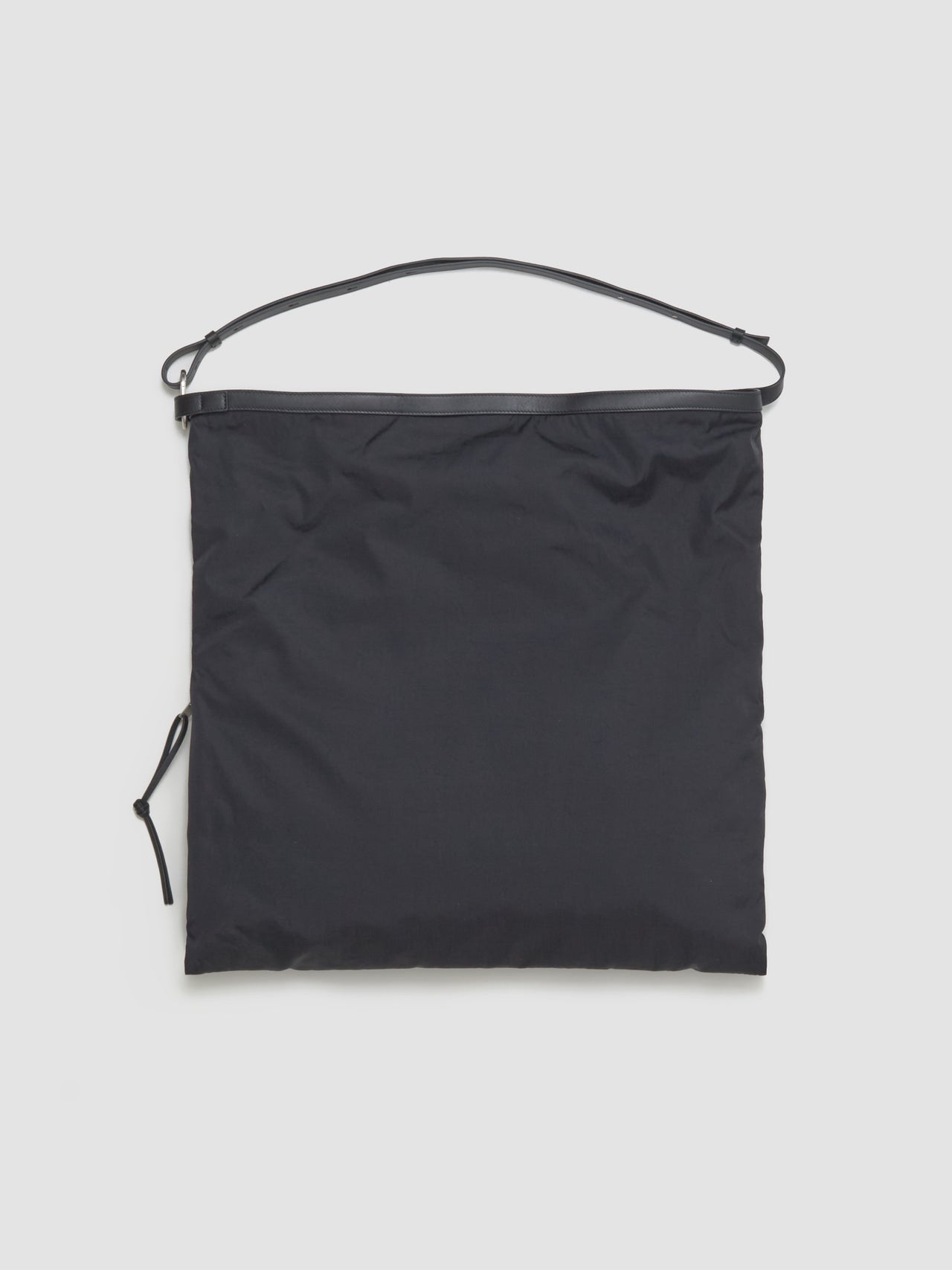 Soft Rolled Hobo in Black