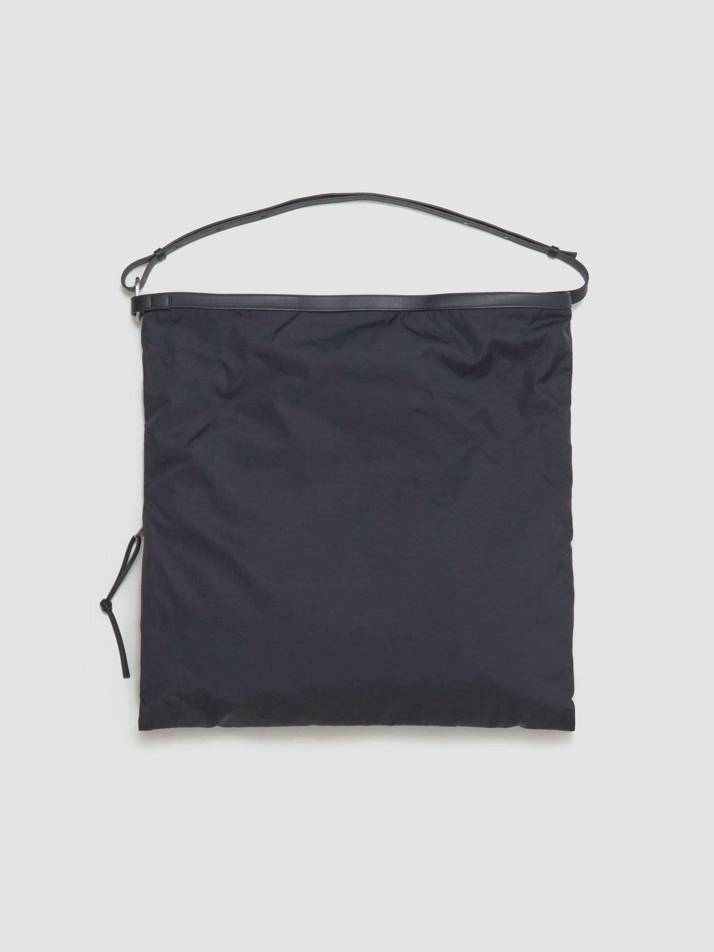 Soft Rolled Hobo in Black