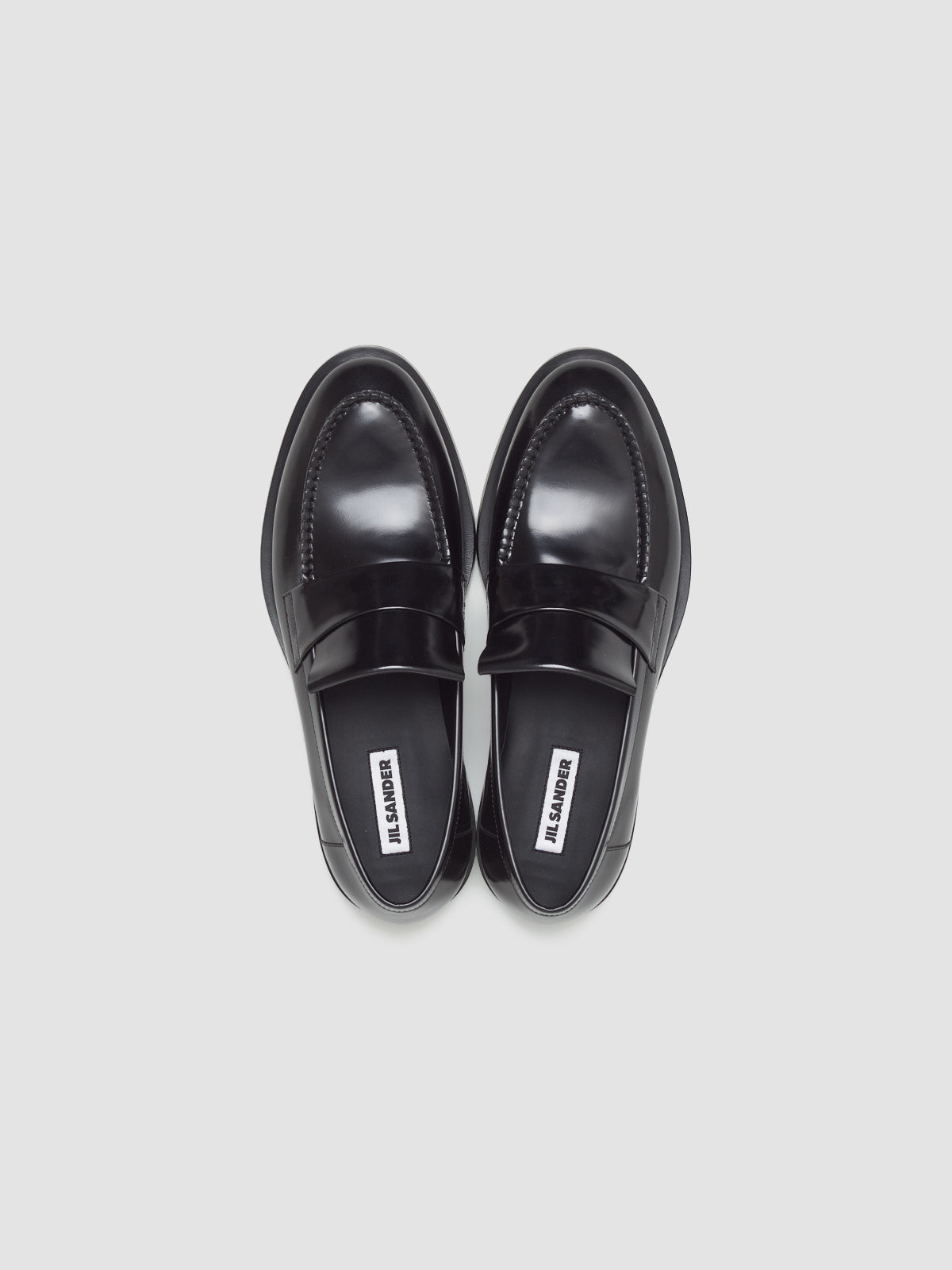 Leather Loafers in Black
