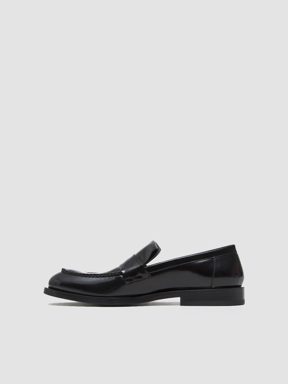 Leather Loafers in Black