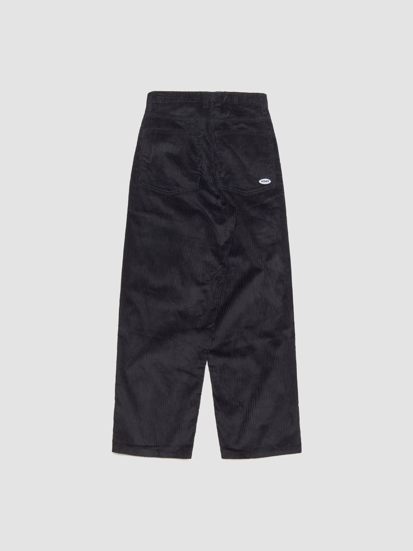 Wide-Wale Corduroy Jeans in Black