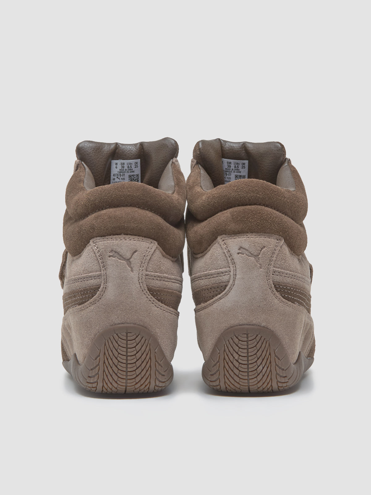 WMNS Speedcat Wedge Sneaker in Totally Taupe & Chocolate