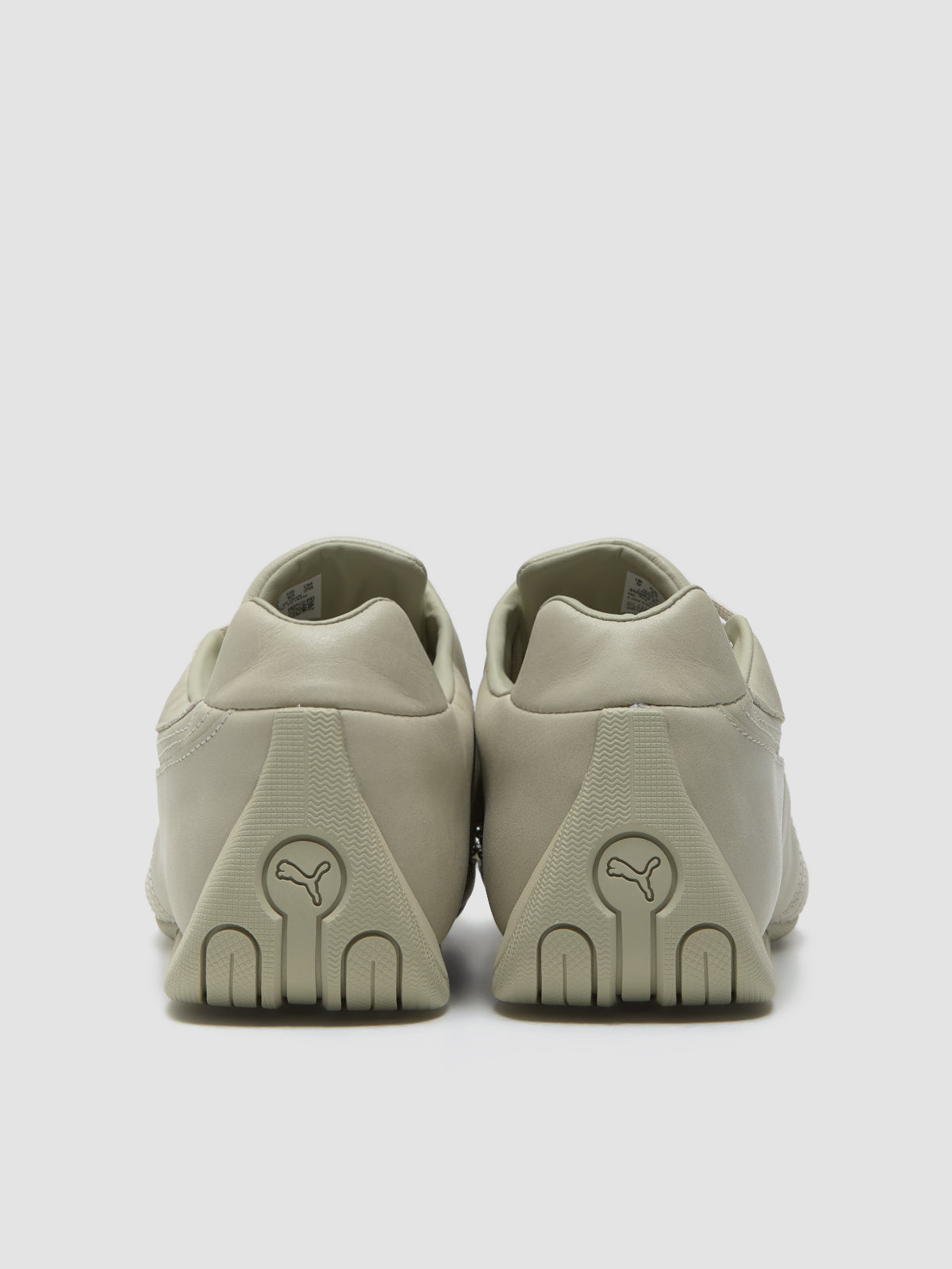 Future Cat Studs Sneaker in Frosted Ivory & Silver