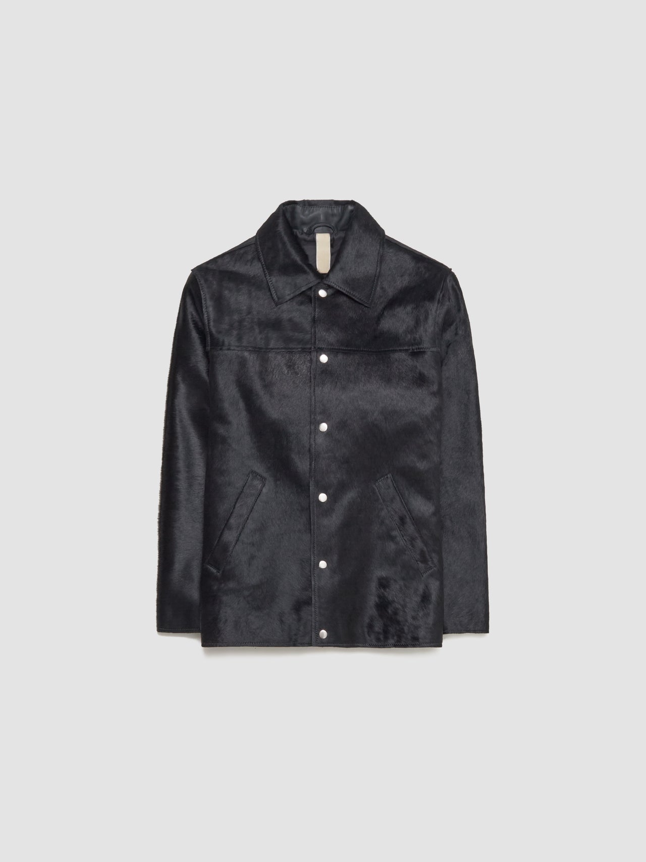 Coach Cow Hide Jacket in Black