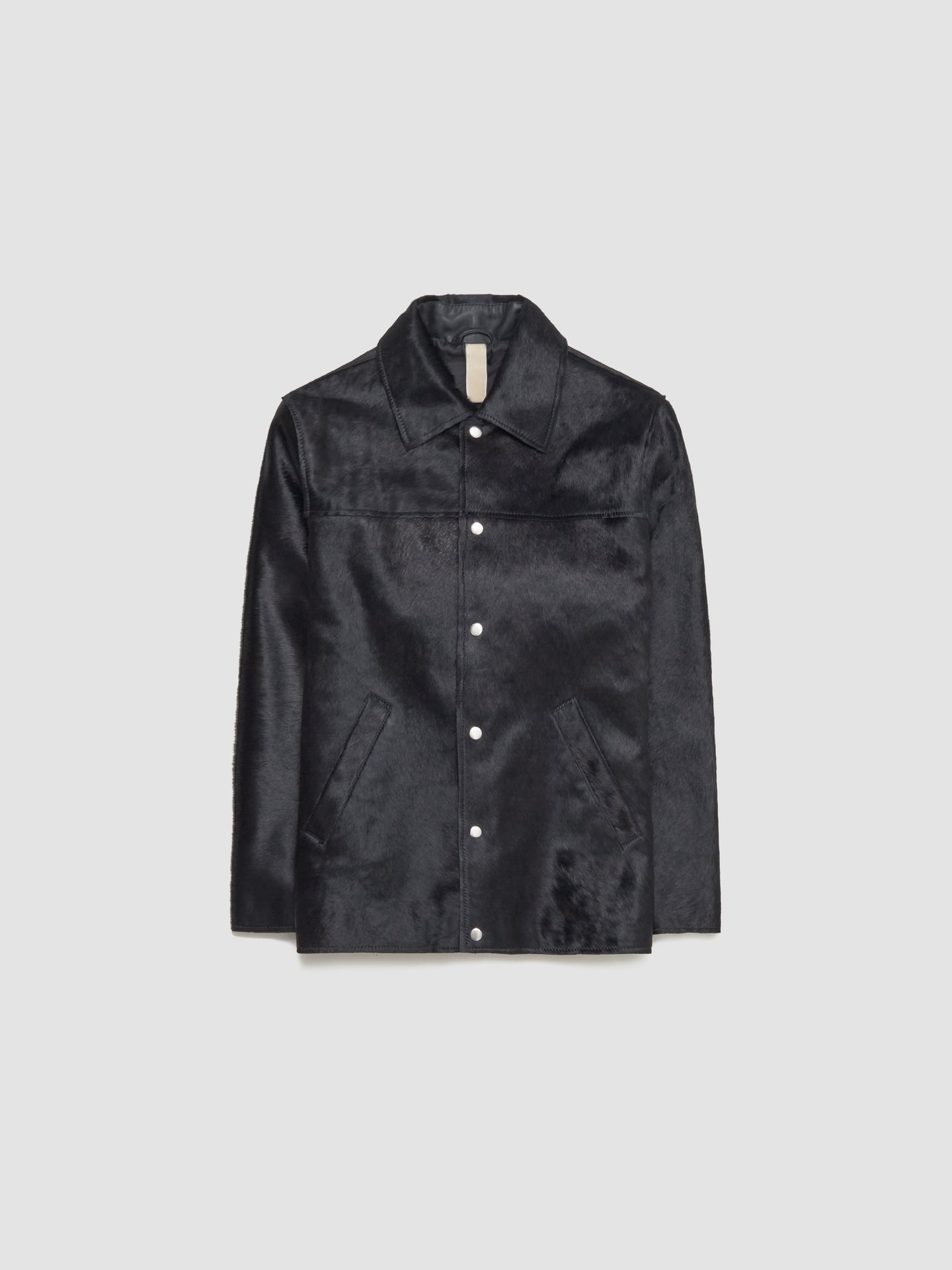 Coach Cow Hide Jacket in Black