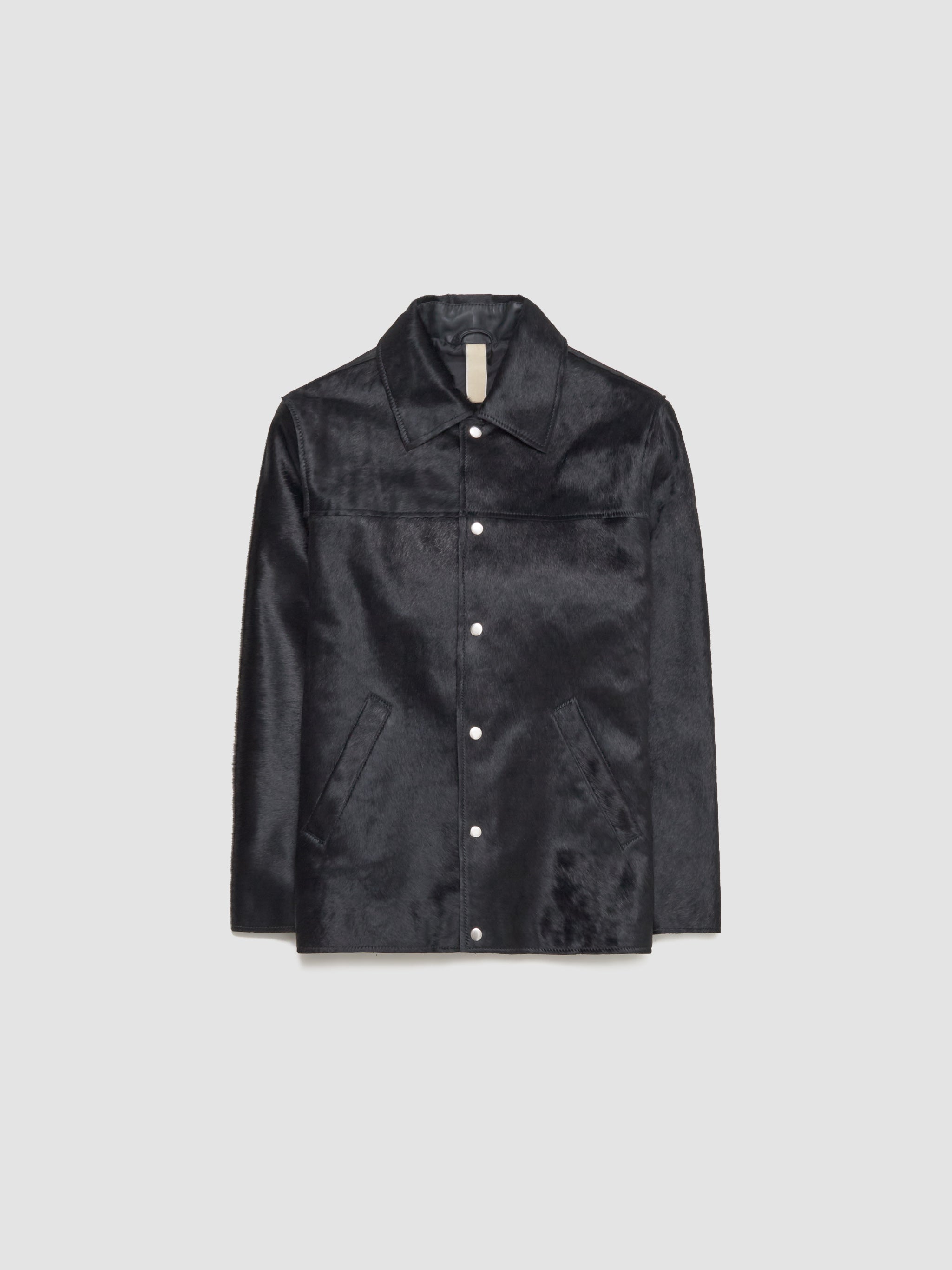 Coach Cow Hide Jacket in Black