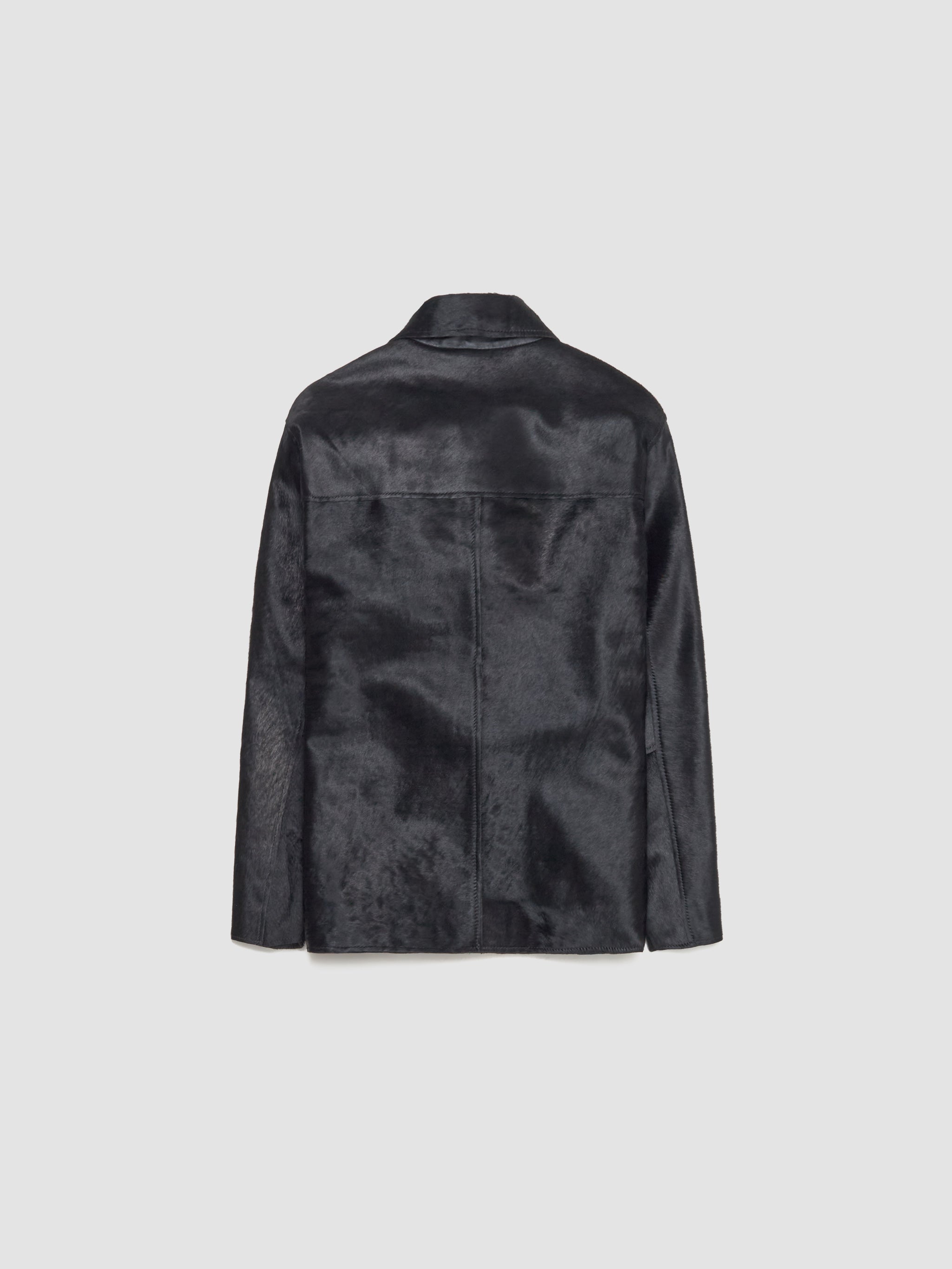 Coach Cow Hide Jacket in Black