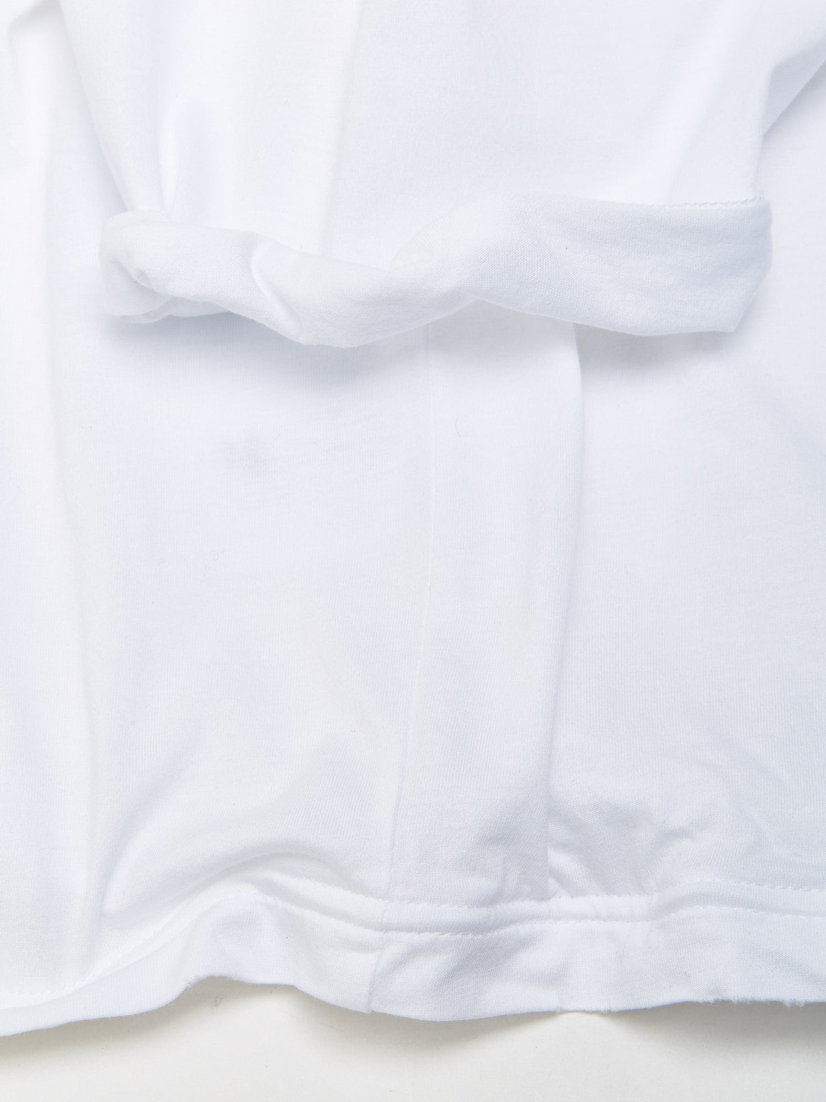 Cotton Jersey T-Shirt in White