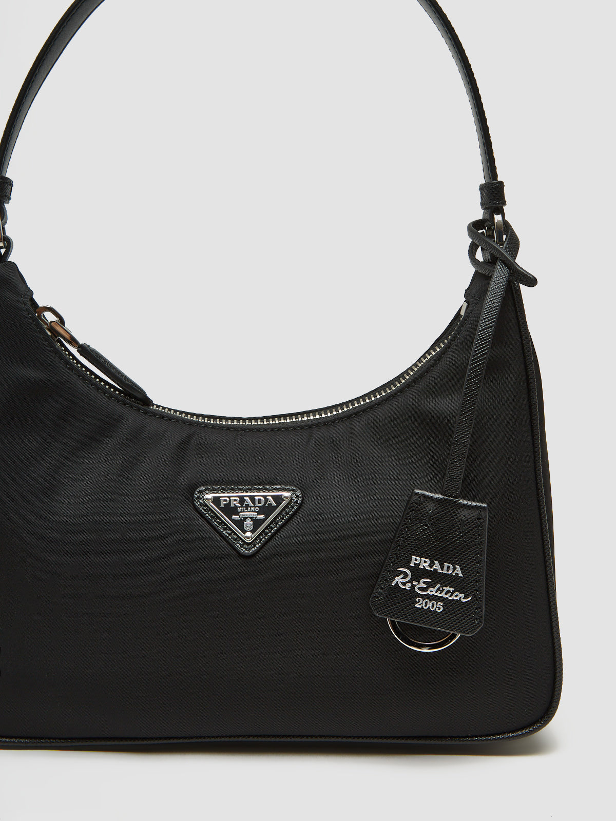 Re-Nylon Prada Re-Edition 2005 Mini Bag in Black